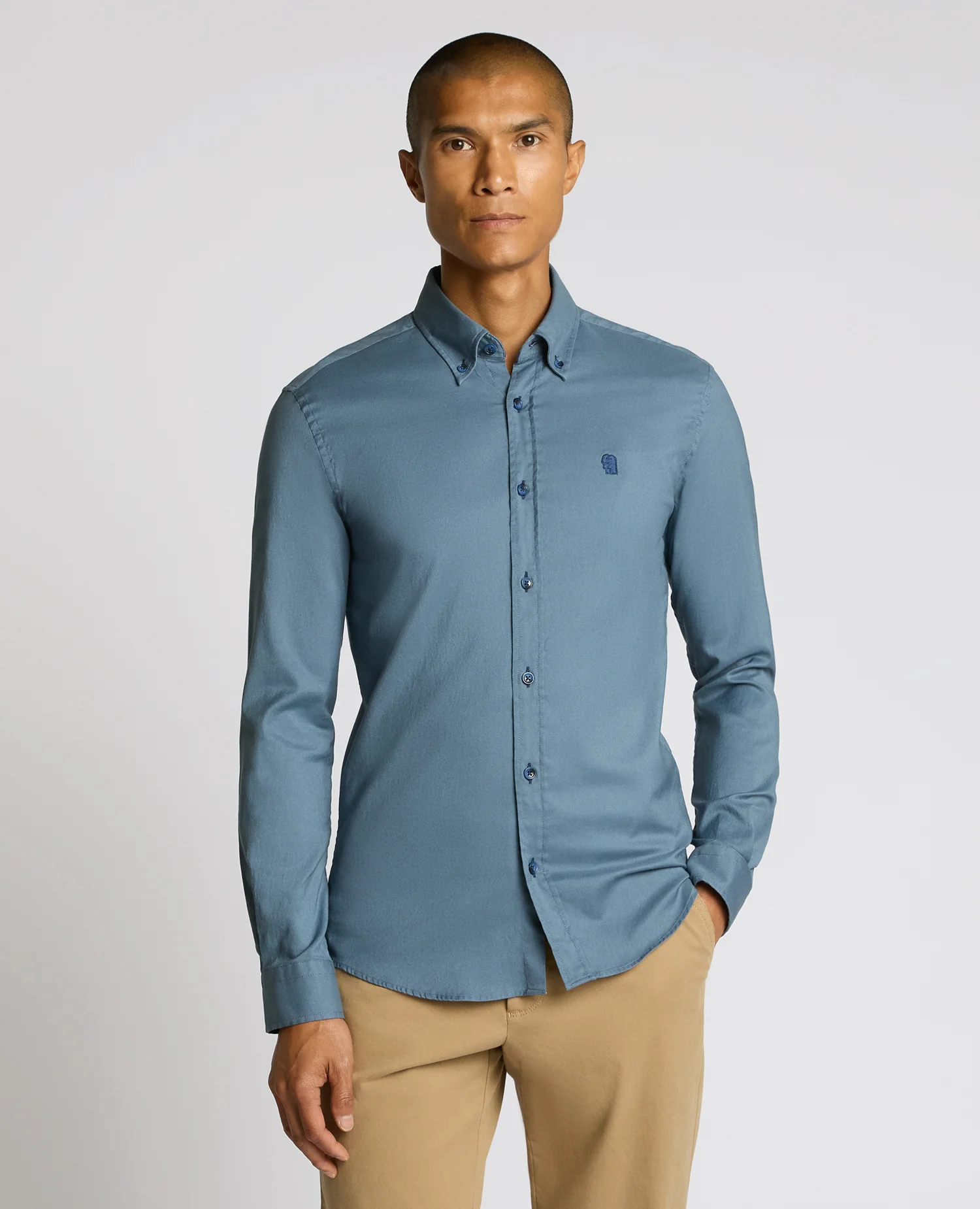 Slim Fit Cotton-Stretch Shirt