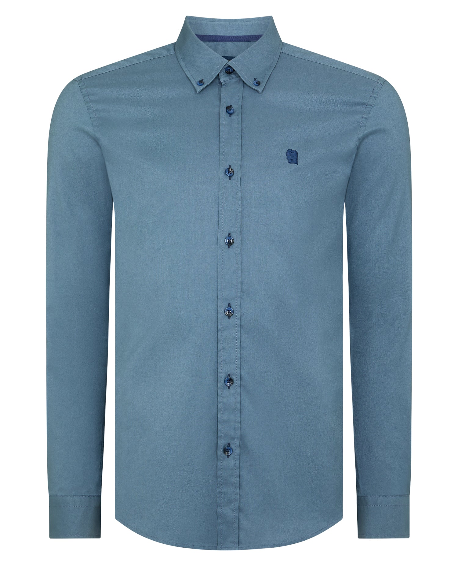 Slim Fit Cotton-Stretch Shirt - Image 6