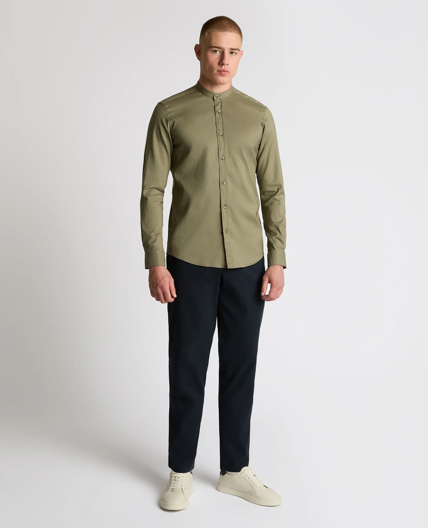 Regular Fit Cotton-Stretch Shirt - Image 2