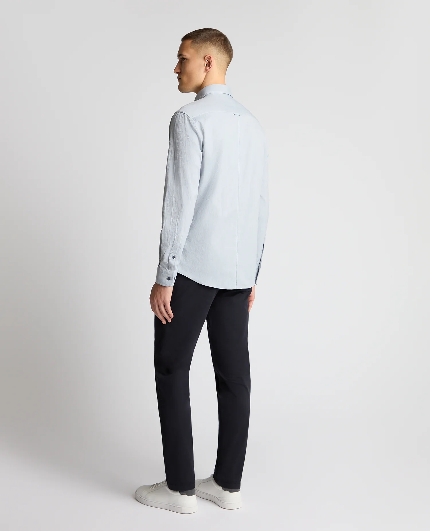 Tapered Fit Cotton Shirt - Image 3