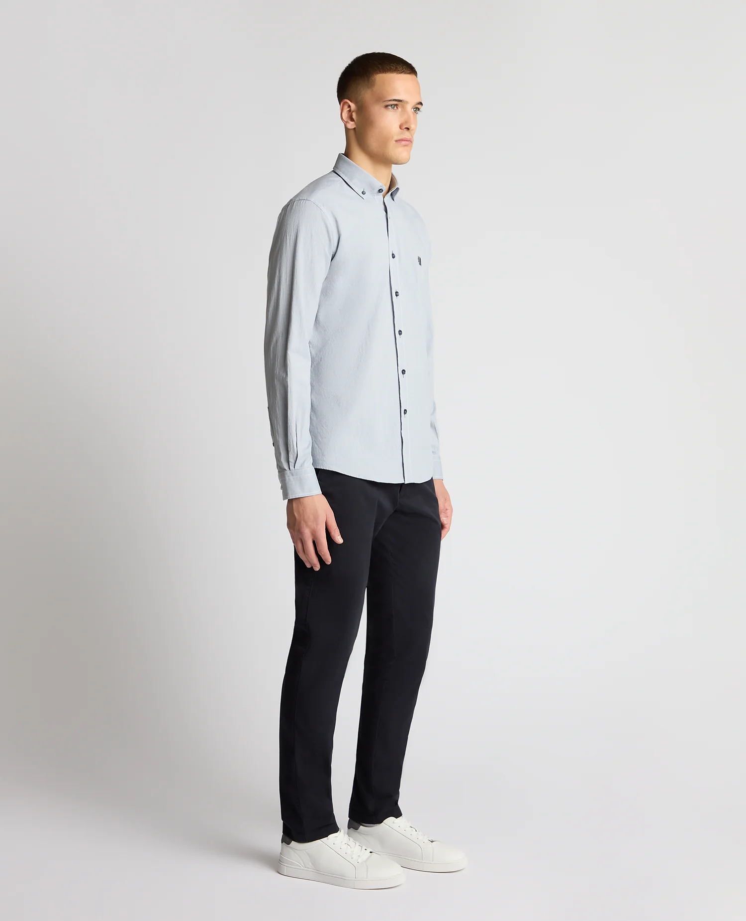 Tapered Fit Cotton Shirt - Image 4