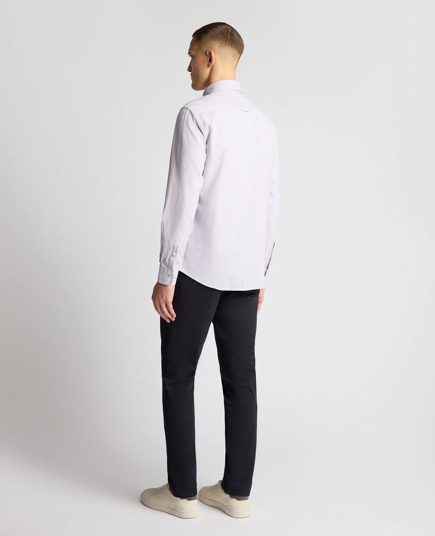 Tapered Fit Cotton Shirt - Image 3