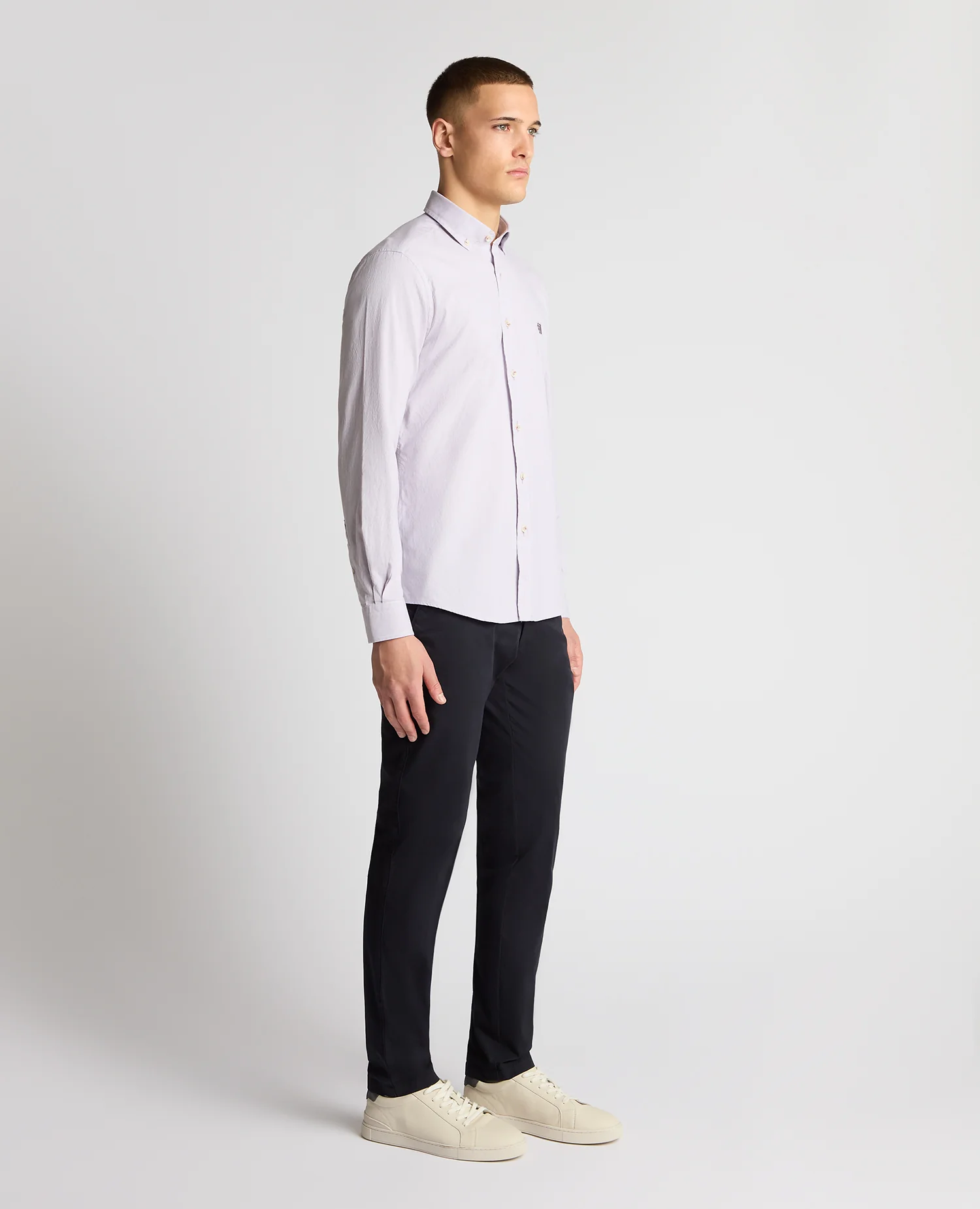 Tapered Fit Cotton Shirt - Image 4