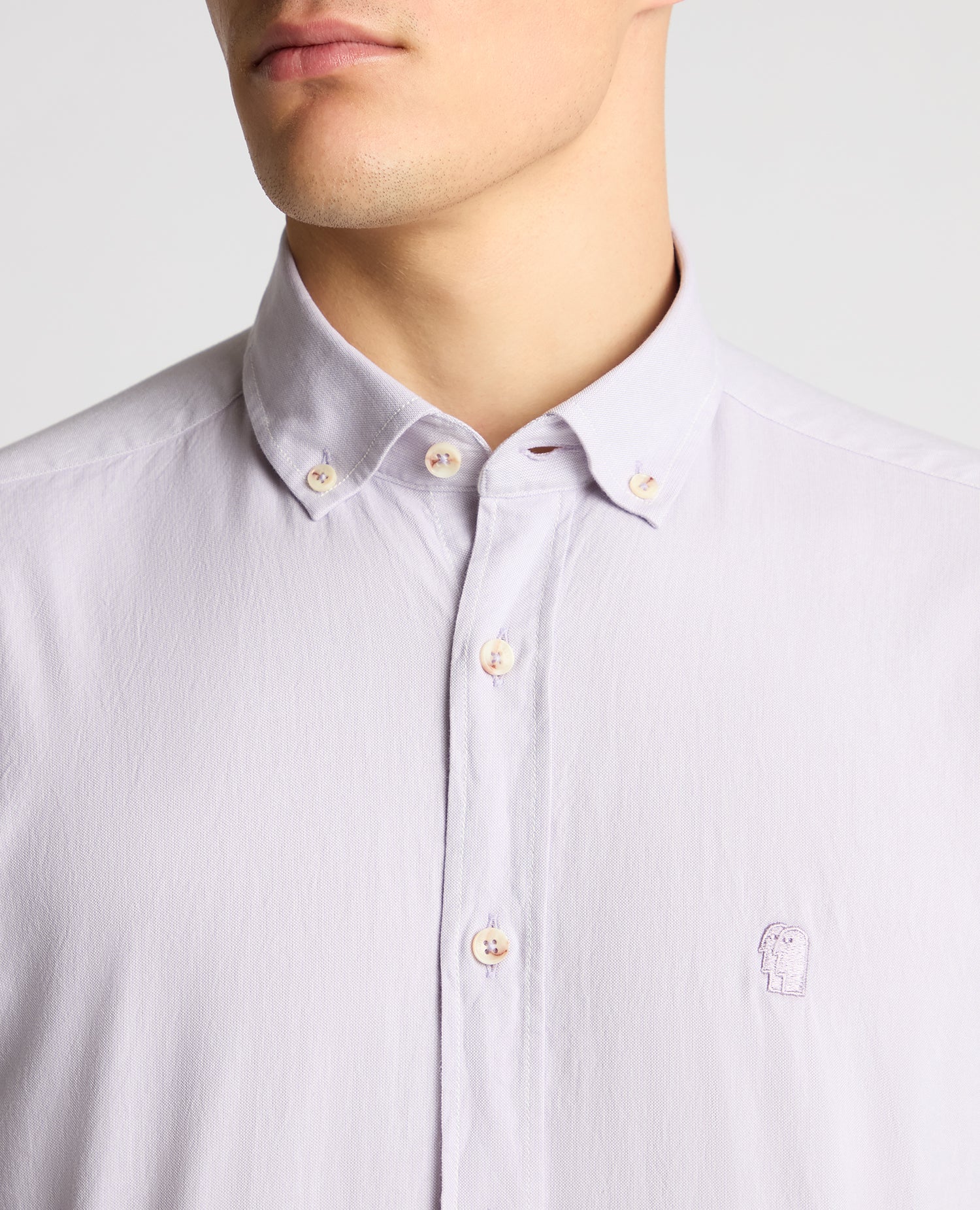 Tapered Fit Cotton Shirt - Image 5