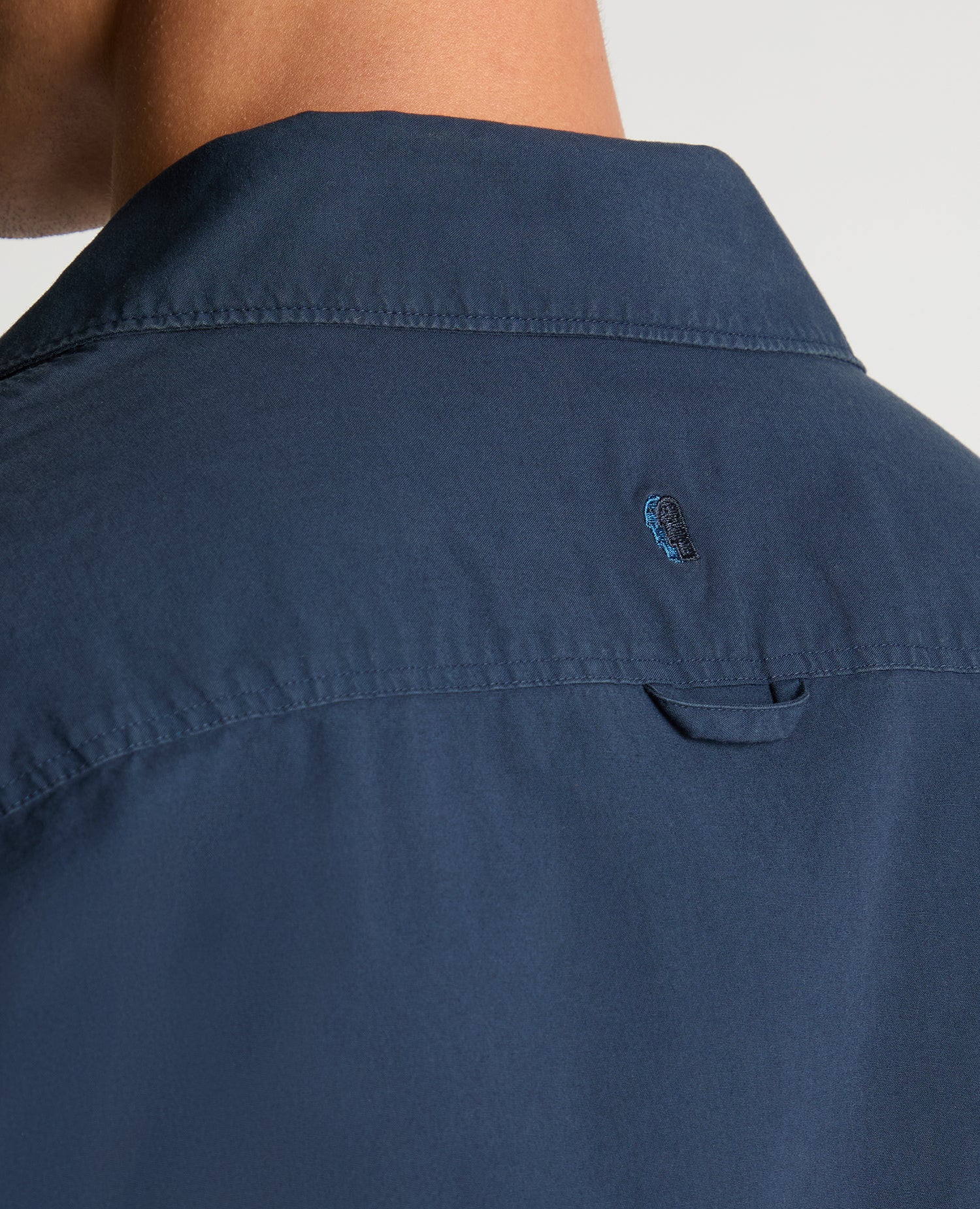 Regular Fit Cotton-Stretch Overshirt - Image 6