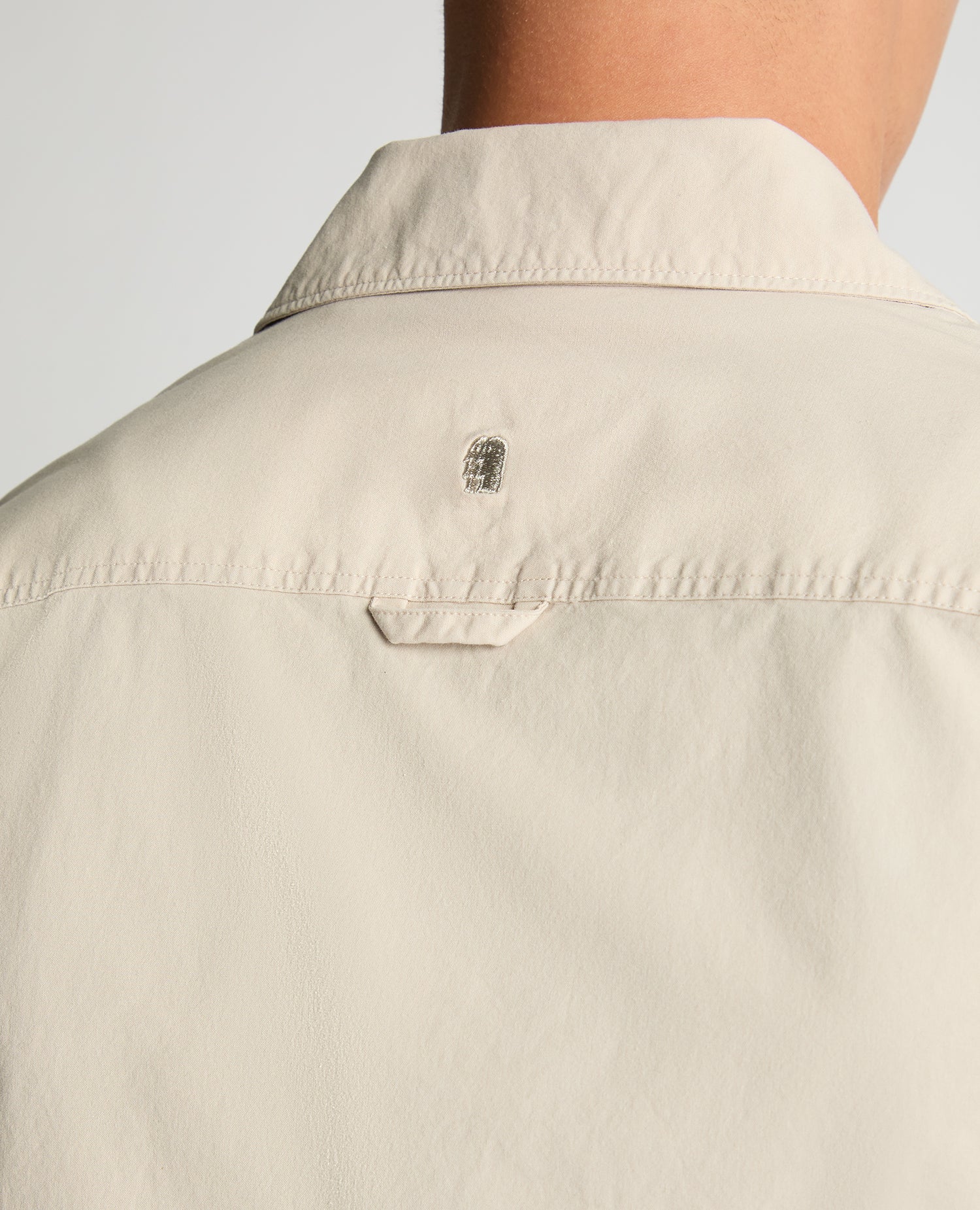 Regular Fit Cotton-Stretch Overshirt - Image 6
