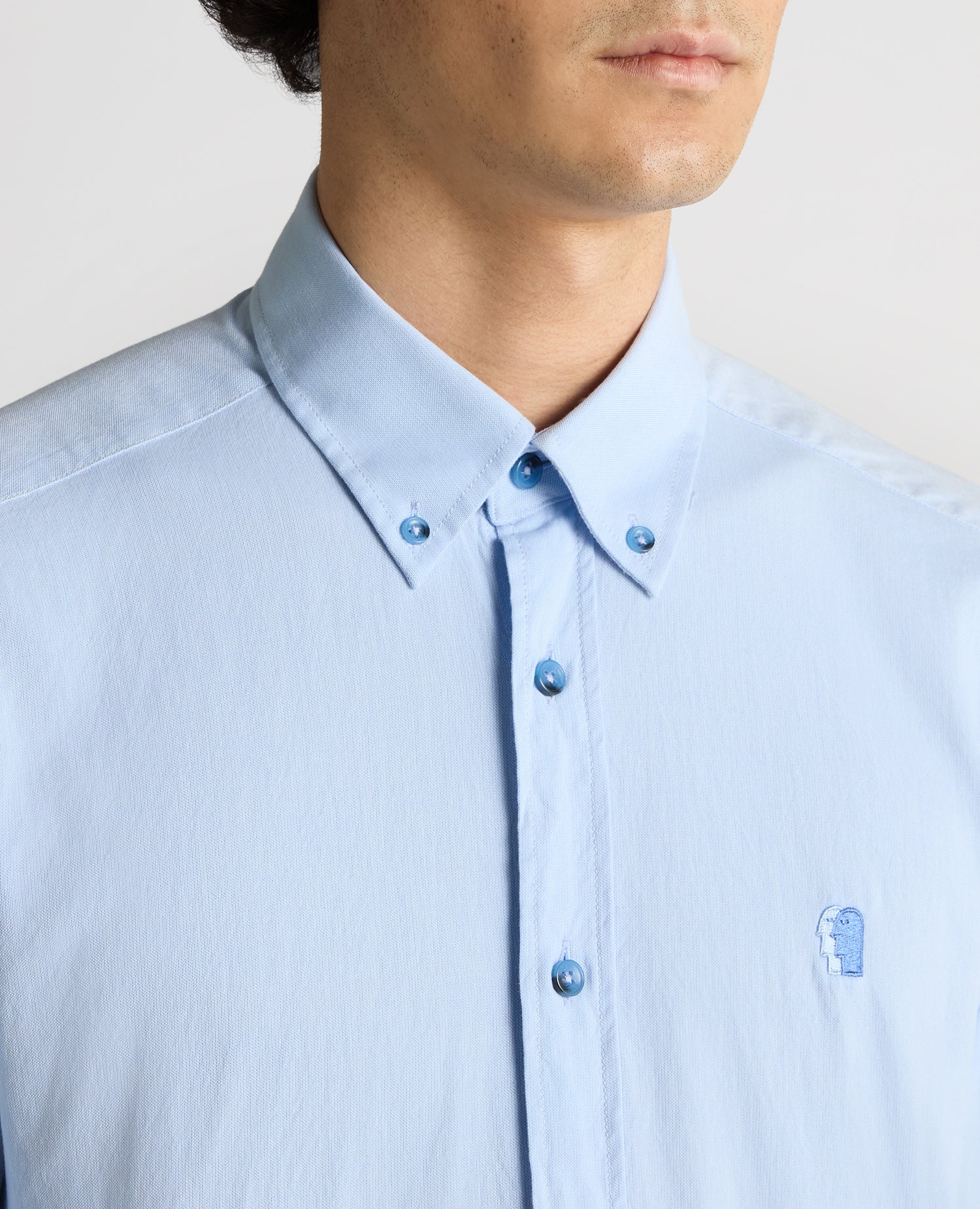 Slim Fit Cotton Oxford Shirt - Image 5