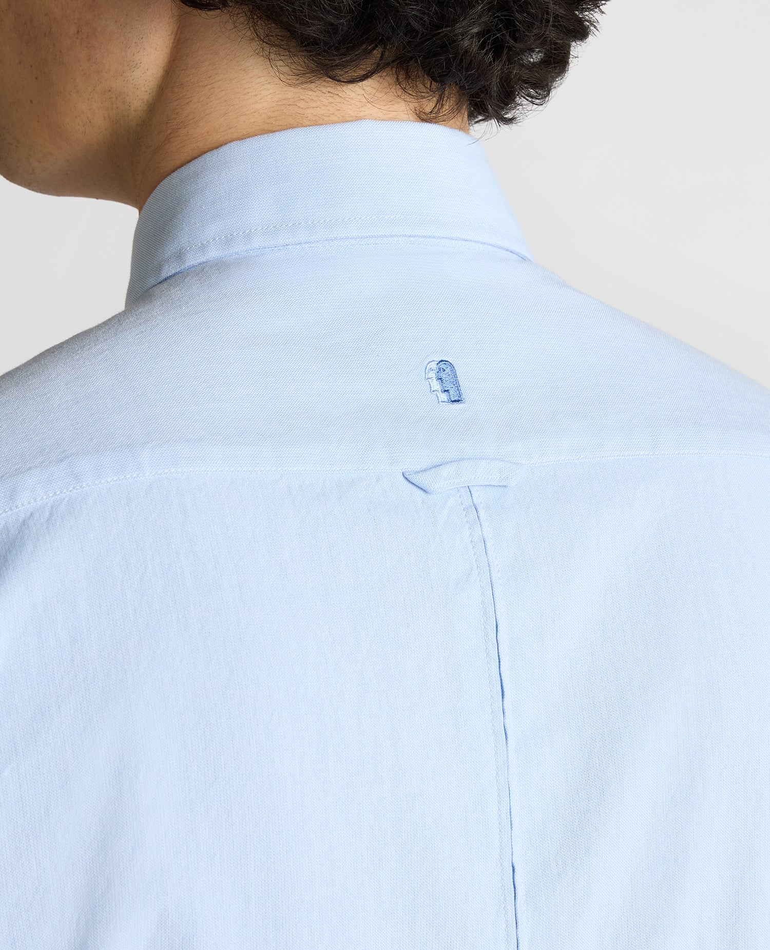 Slim Fit Cotton Oxford Shirt - Image 6