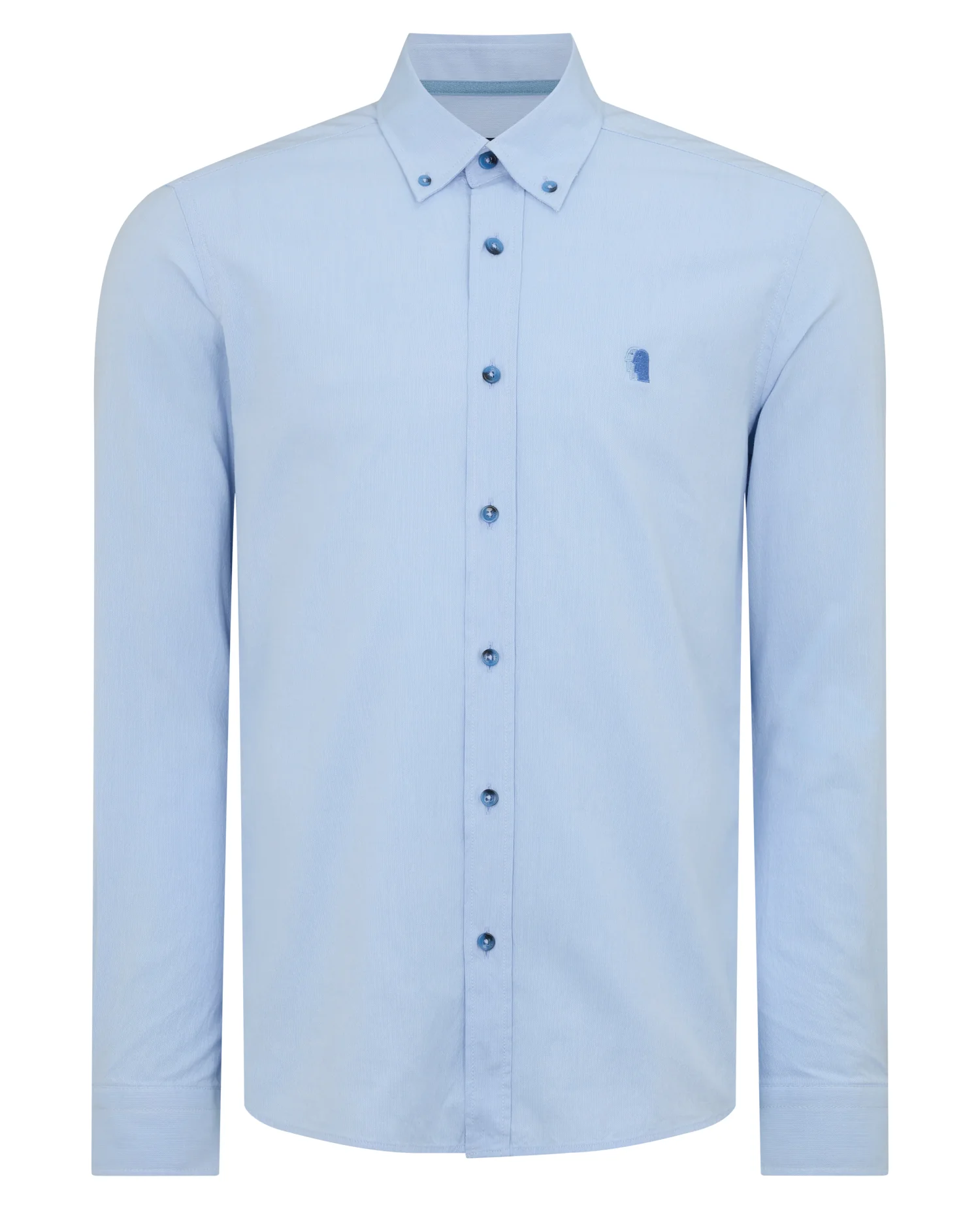 Slim Fit Cotton Oxford Shirt - Image 7