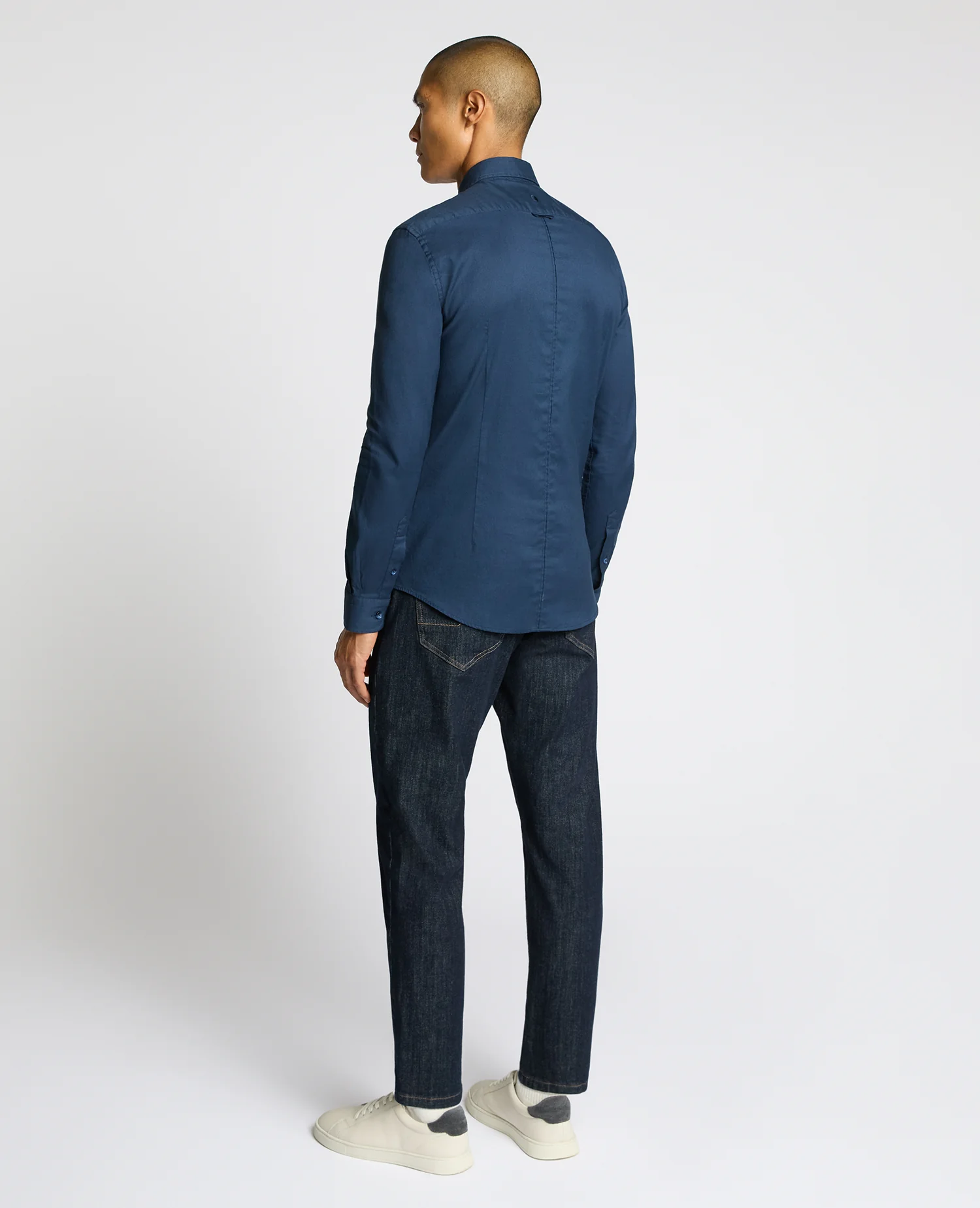 Slim Fit Cotton-Stretch Shirt - Image 3