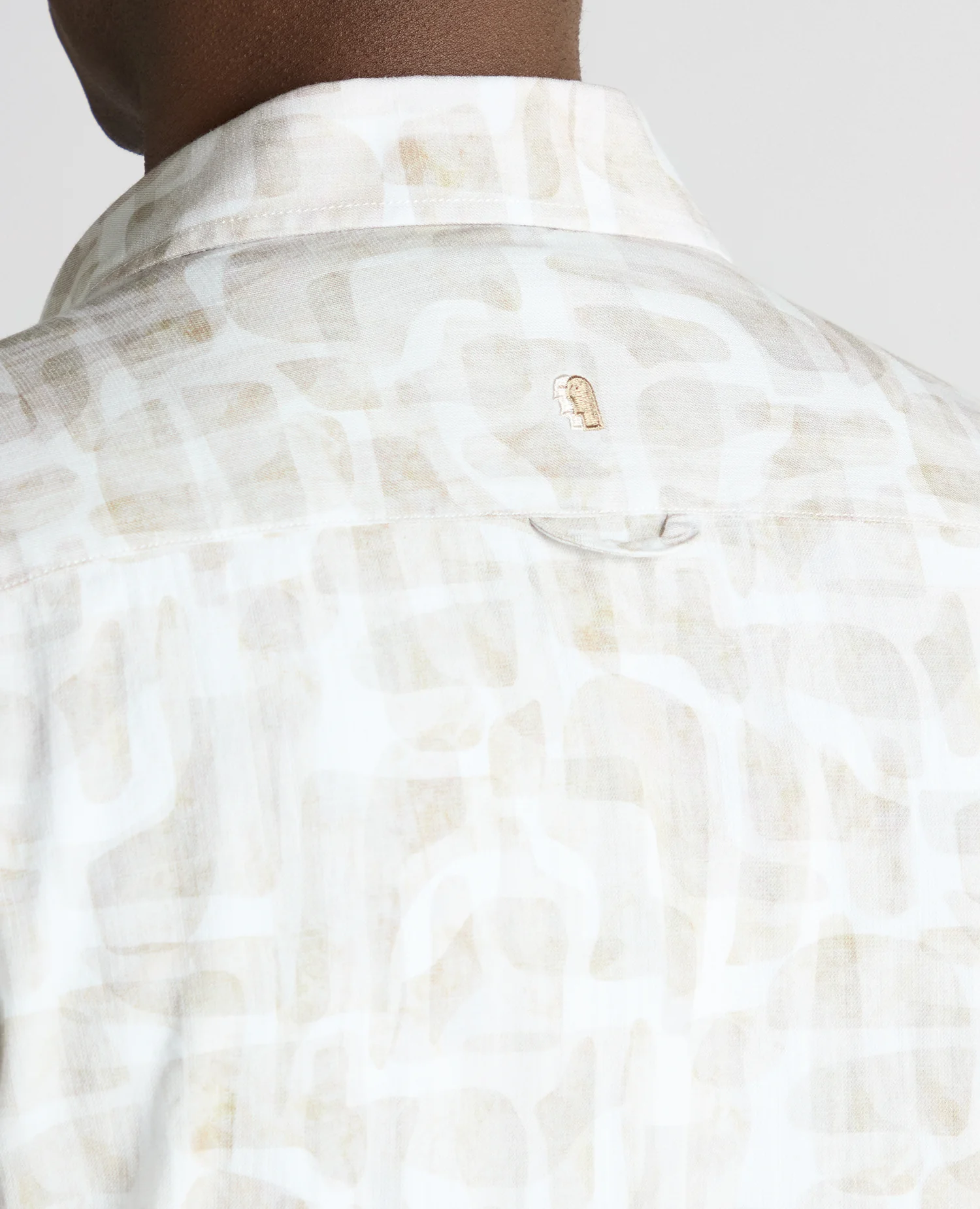Slim Fit Printed Short-Sleeve Shirt - Image 5
