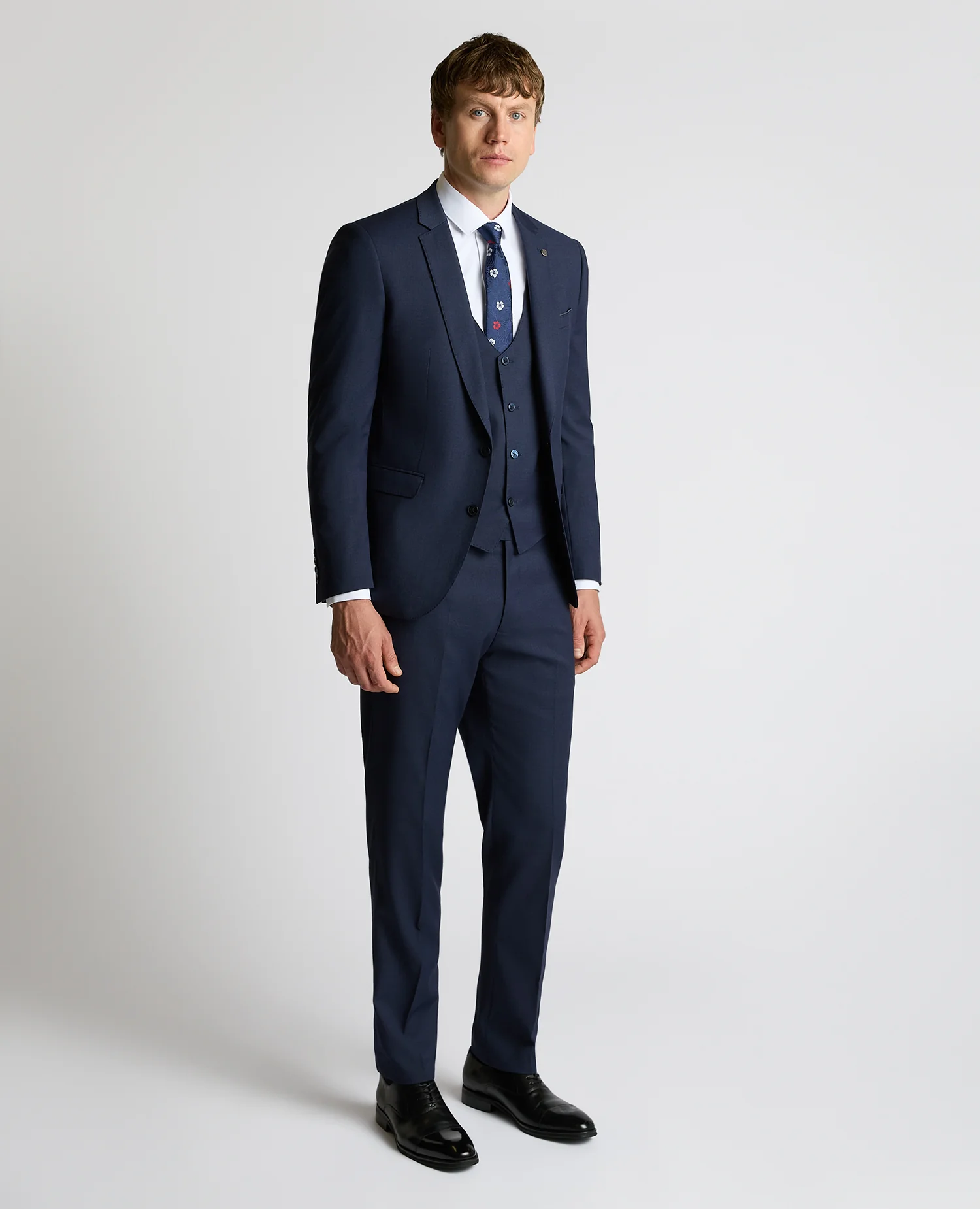 Slim fit polyviscose stretch suit jacket - Image 2