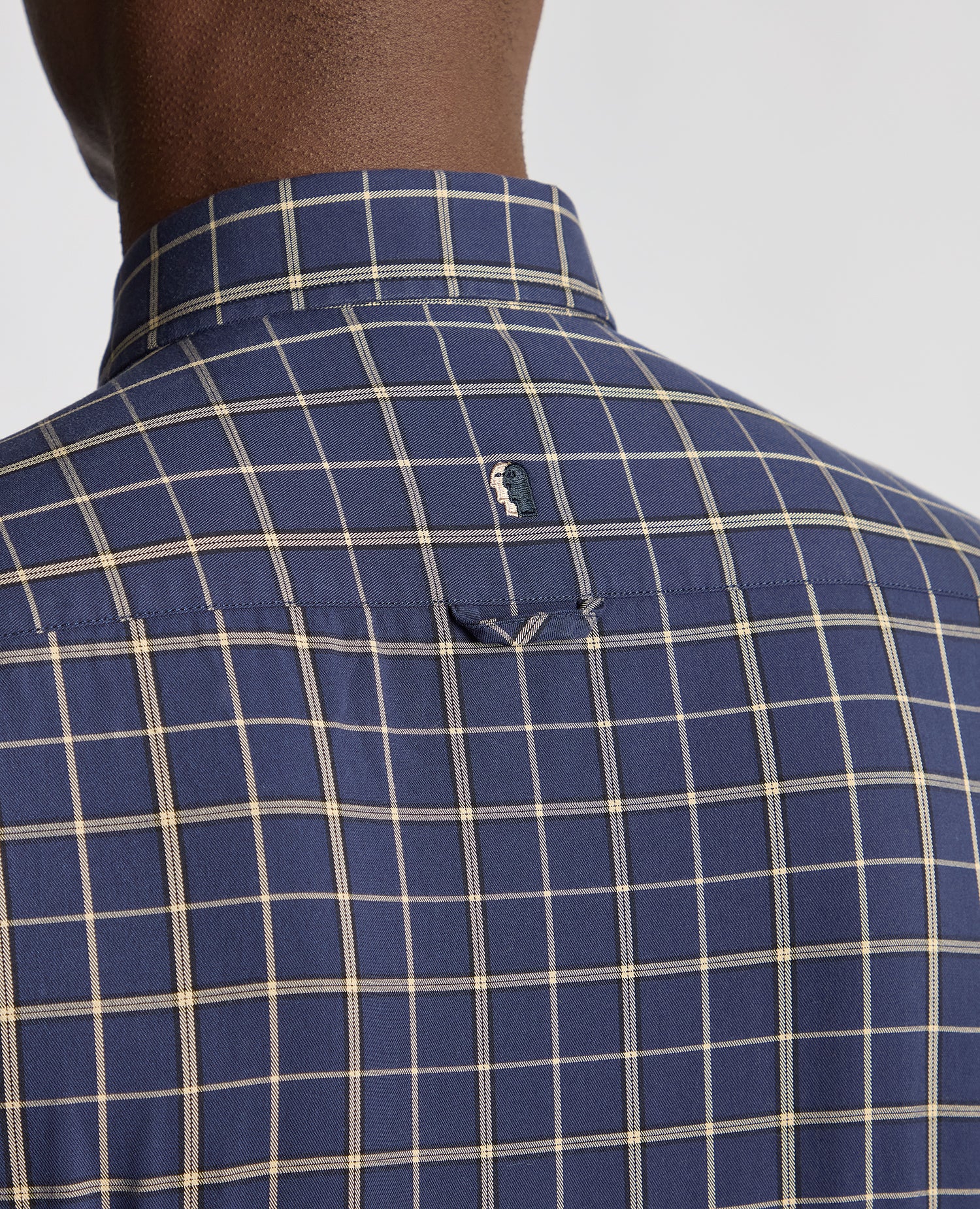 Slim Fit Checked Shirt - Image 6