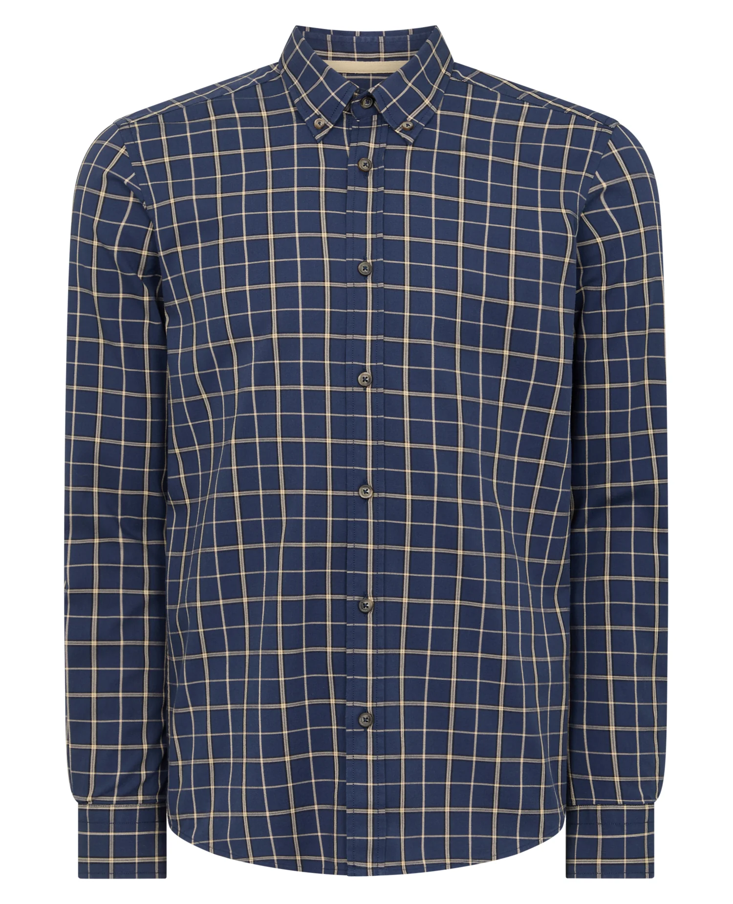 Slim Fit Checked Shirt - Image 7