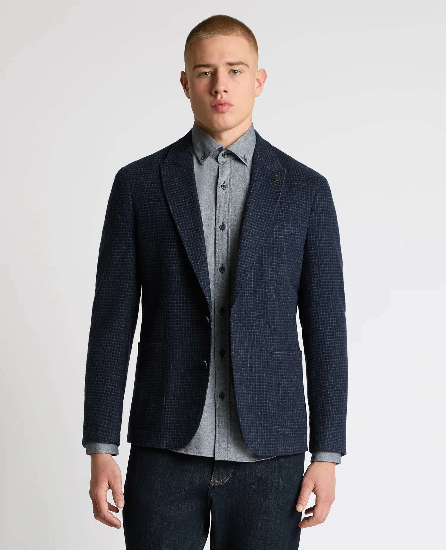Slim Fit Wool-Blend Asti Jacket