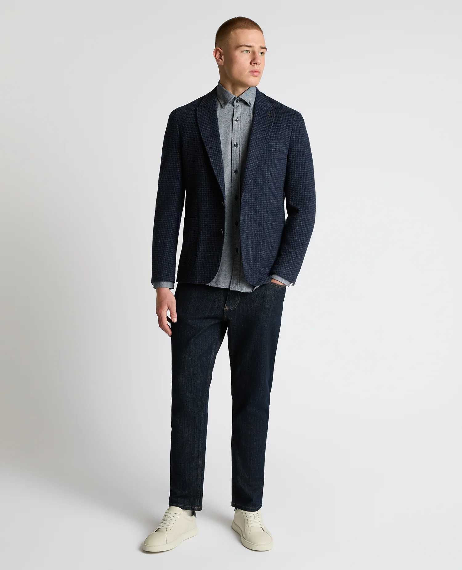 Slim Fit Wool-Blend Asti Jacket - Image 2