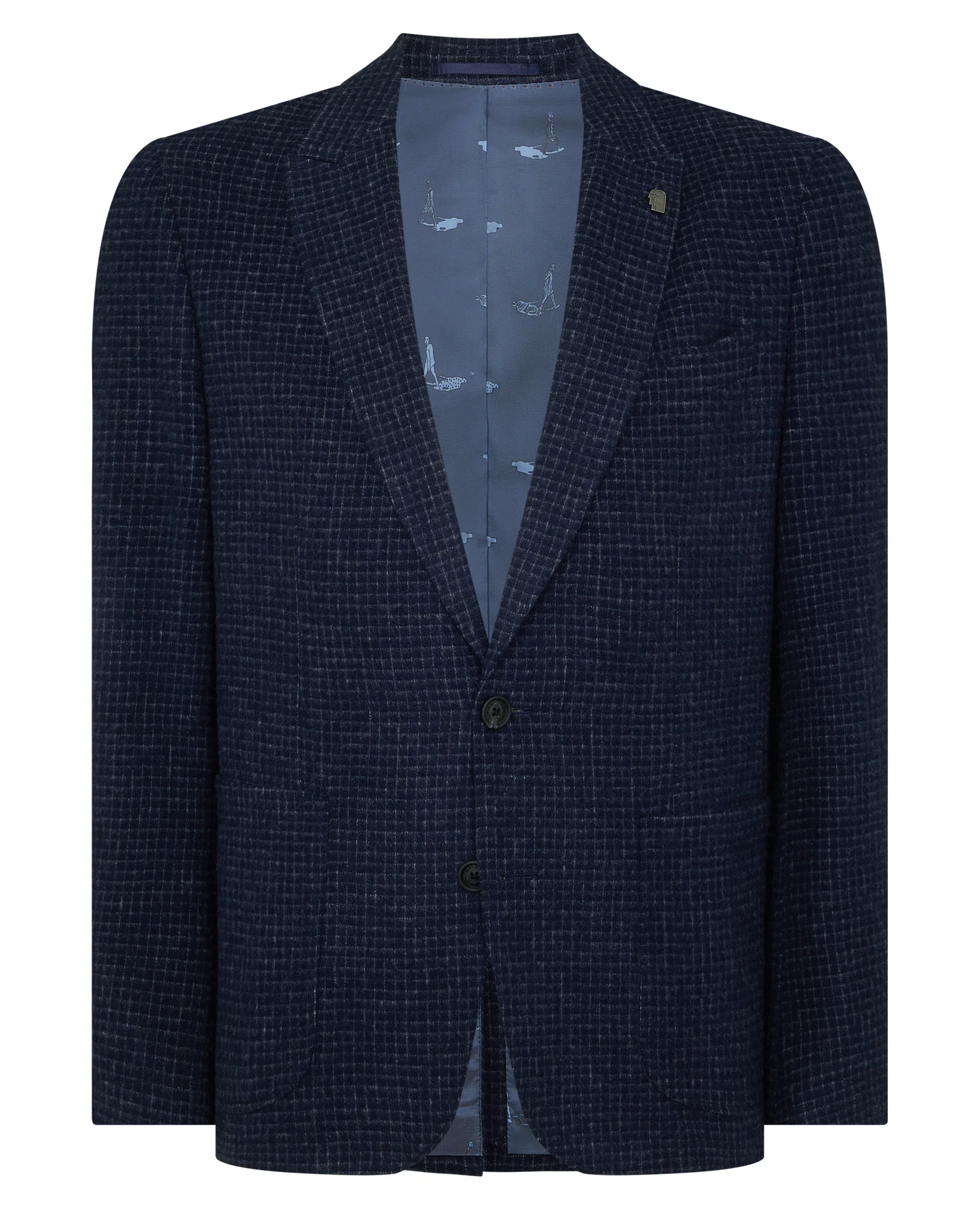 Slim Fit Wool-Blend Asti Jacket - Image 7
