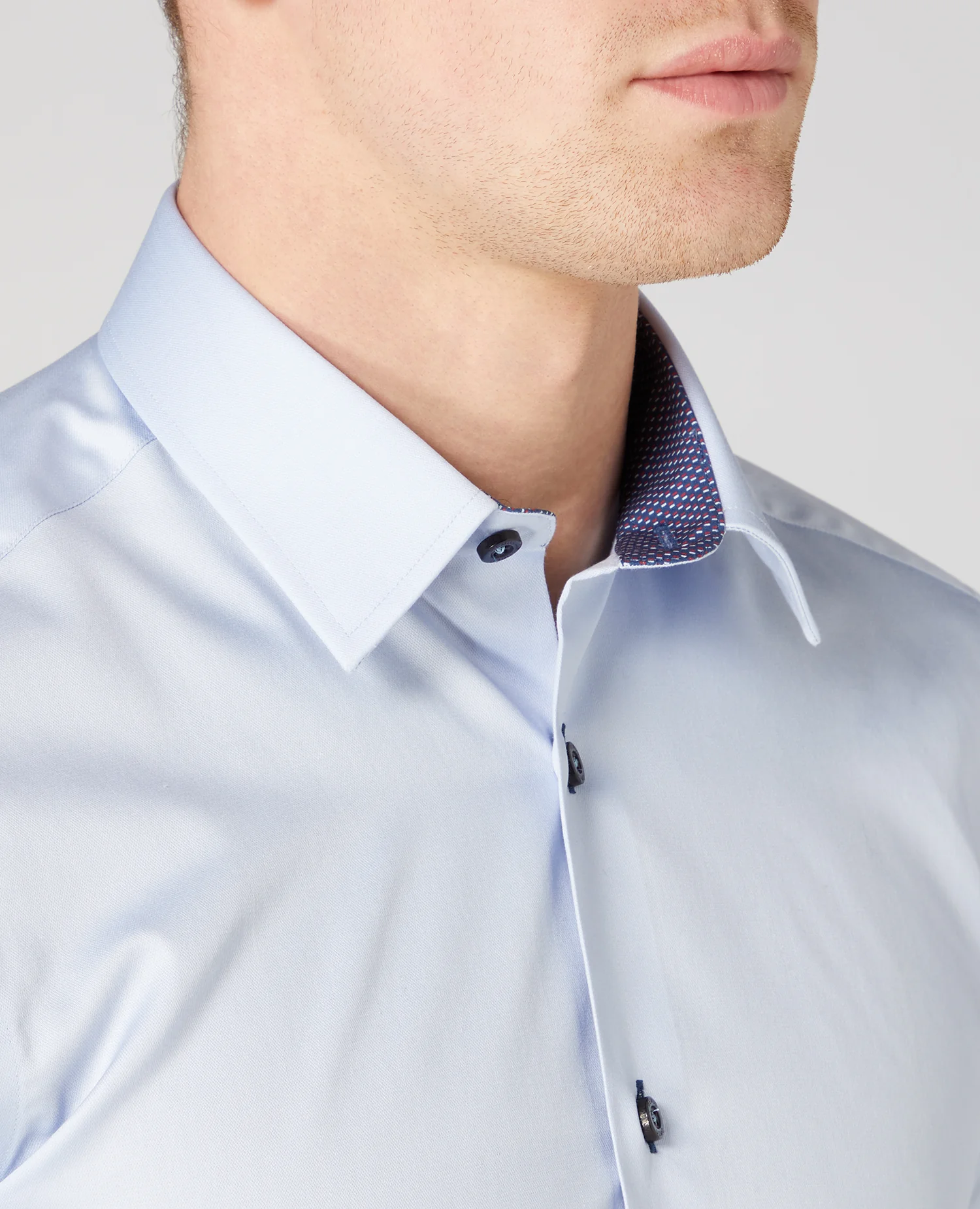 Slim Fit Cotton-Blend Shirt - Image 3
