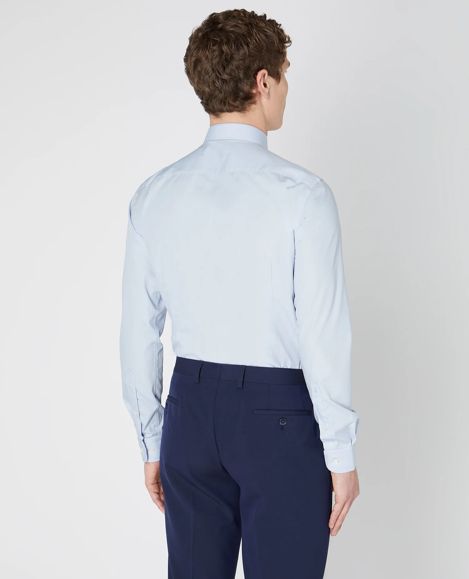 Slim Fit French Front Shirt - Image 3