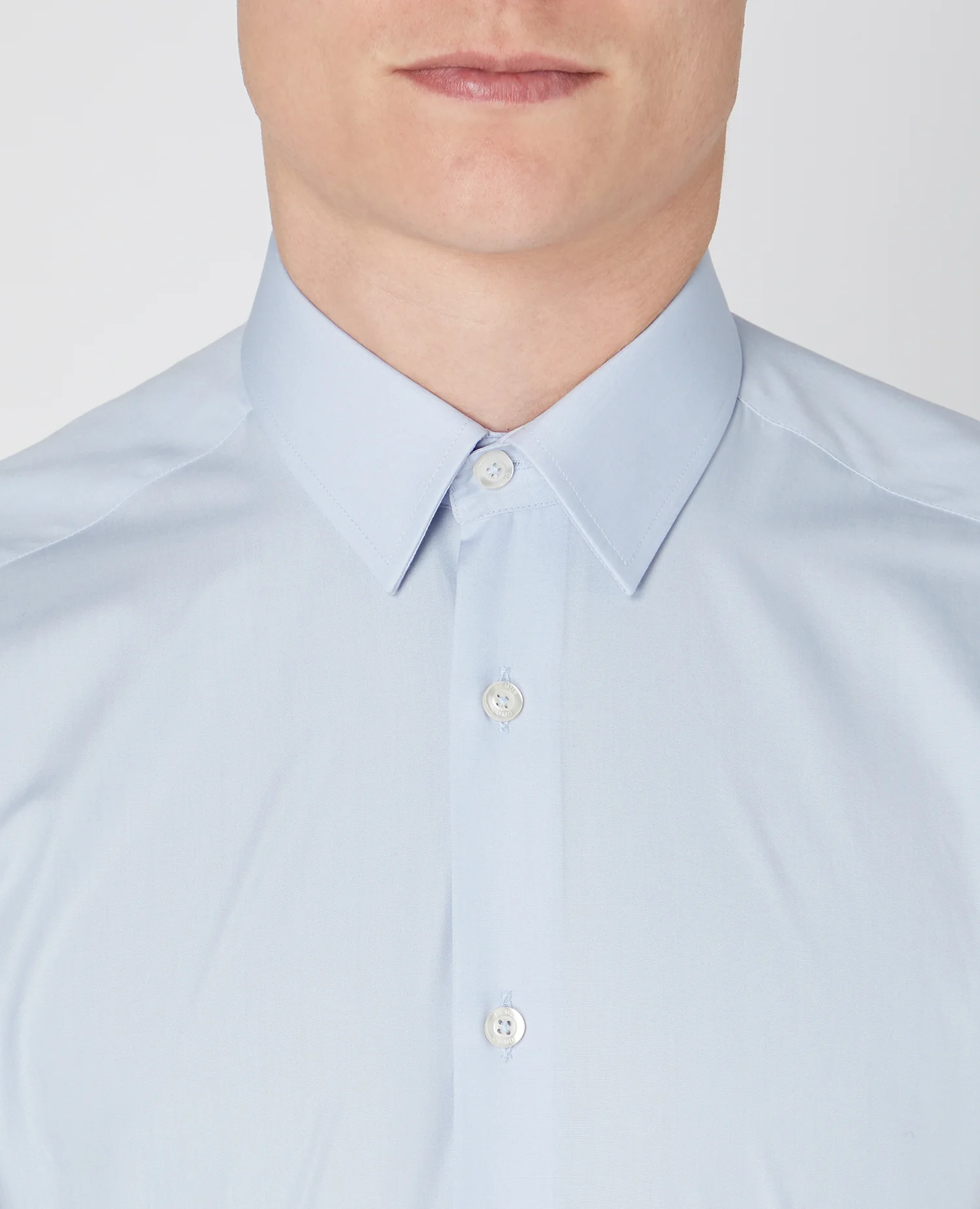 Slim Fit French Front Shirt - Image 4