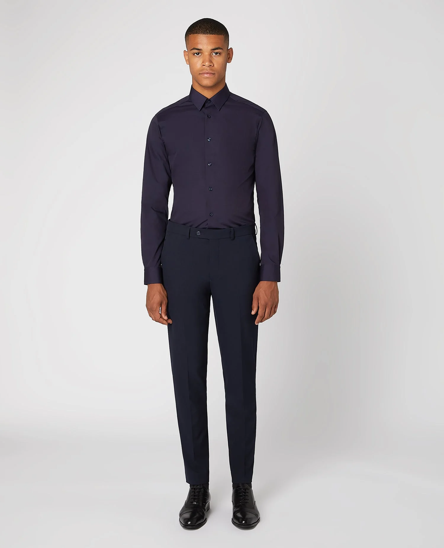 Slim Fit Cotton-Blend Shirt - Image 2