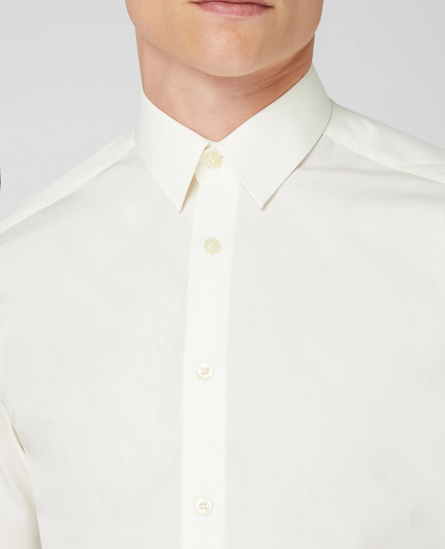 Slim Fit Cotton-Blend Shirt - Image 4