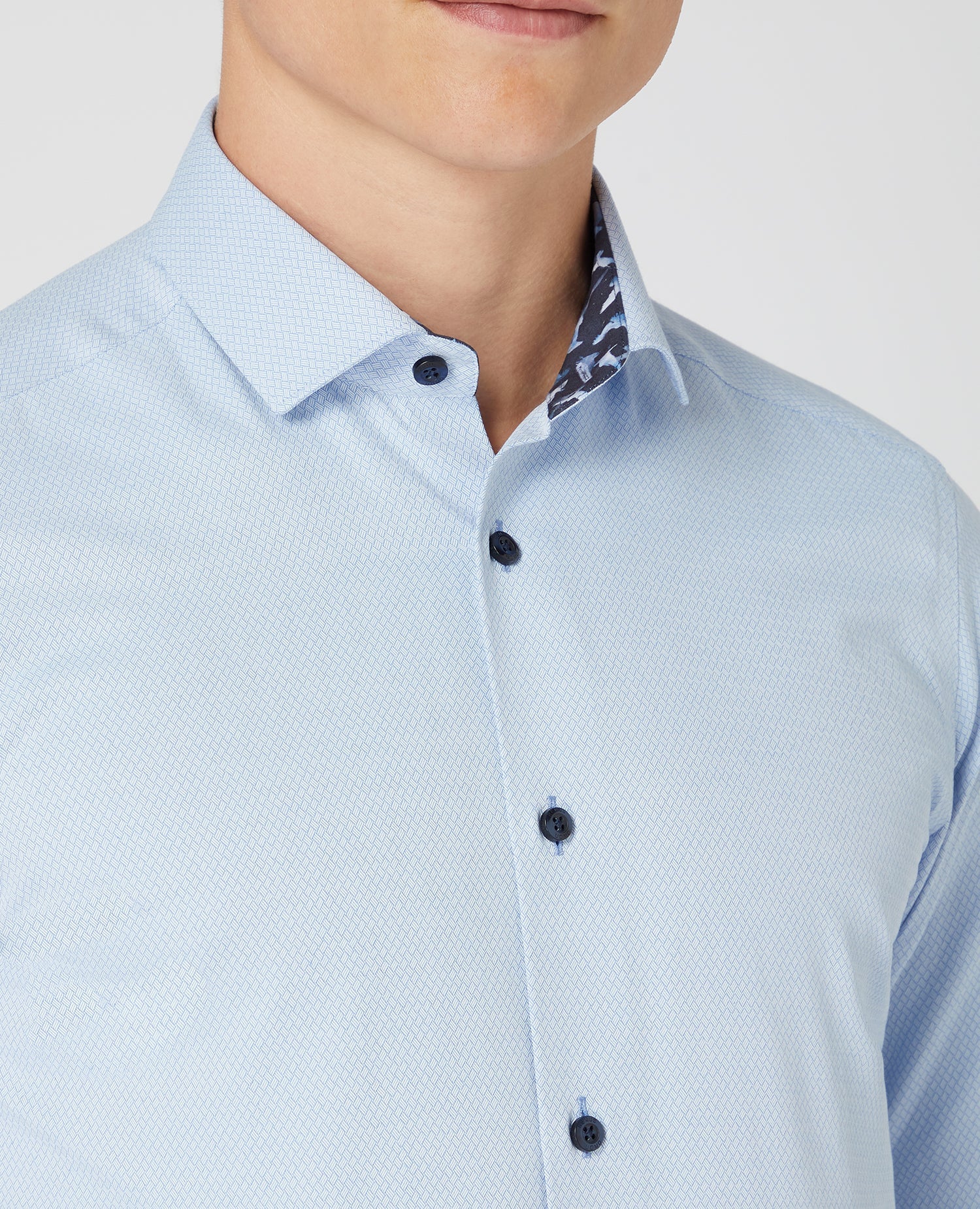 Slim Fit Cotton-Blend Shirt - Image 4