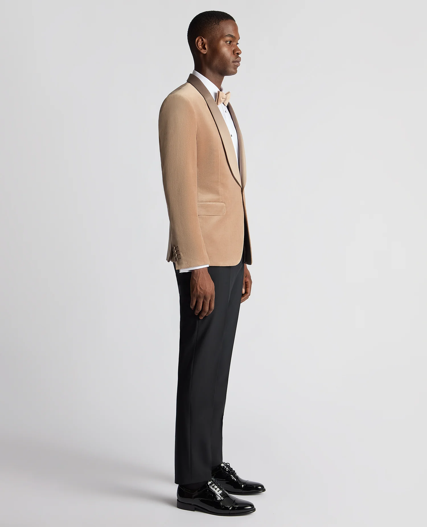 Slim Fit Velvet Jacket - Image 4