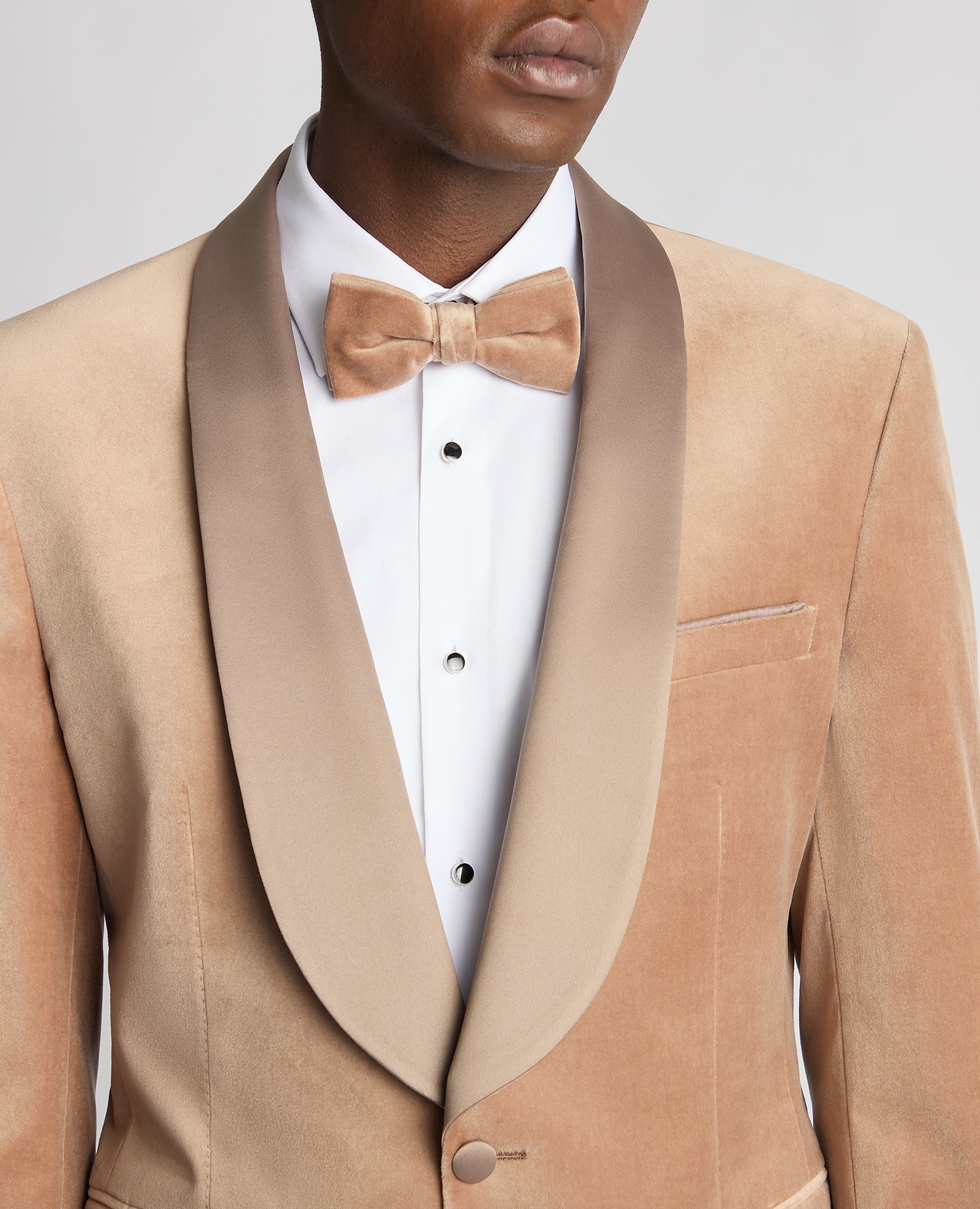 Slim Fit Velvet Jacket - Image 5
