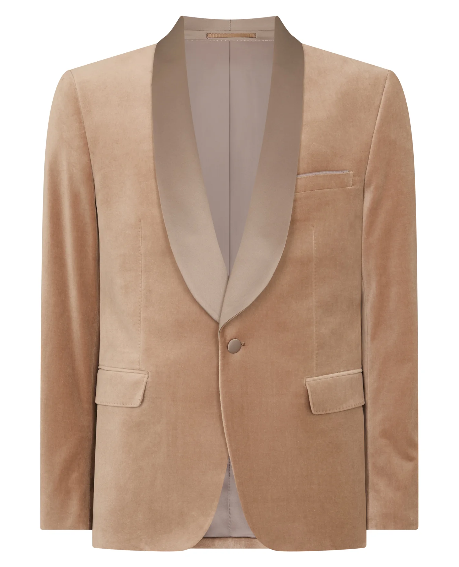 Slim Fit Velvet Jacket - Image 7