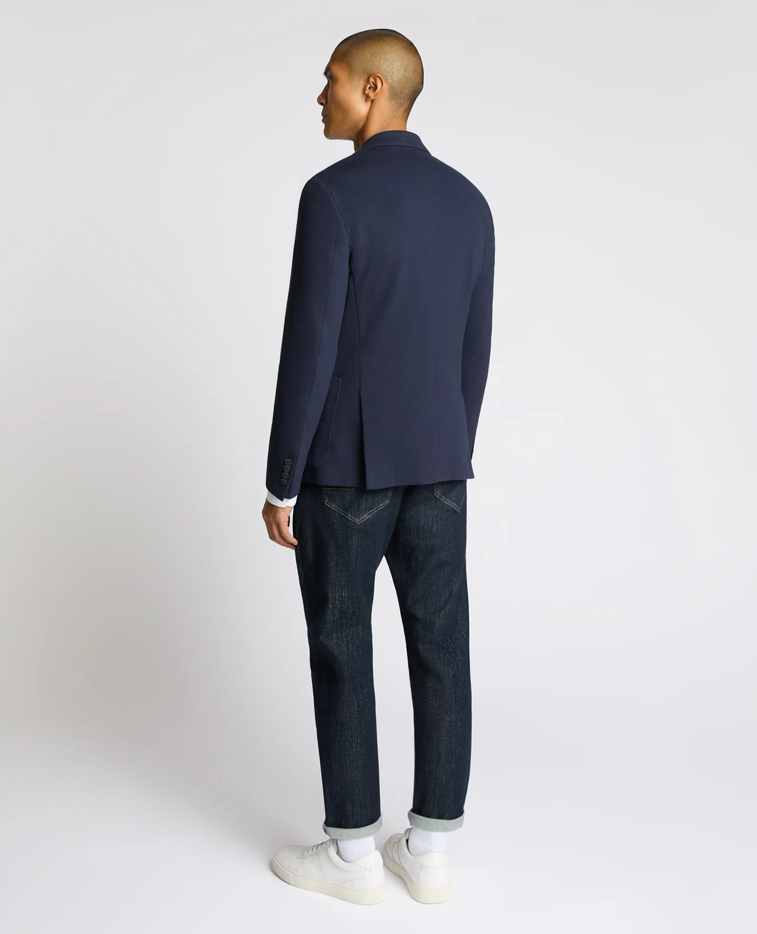 Slim Fit Cotton Stretch Jacket - Image 3