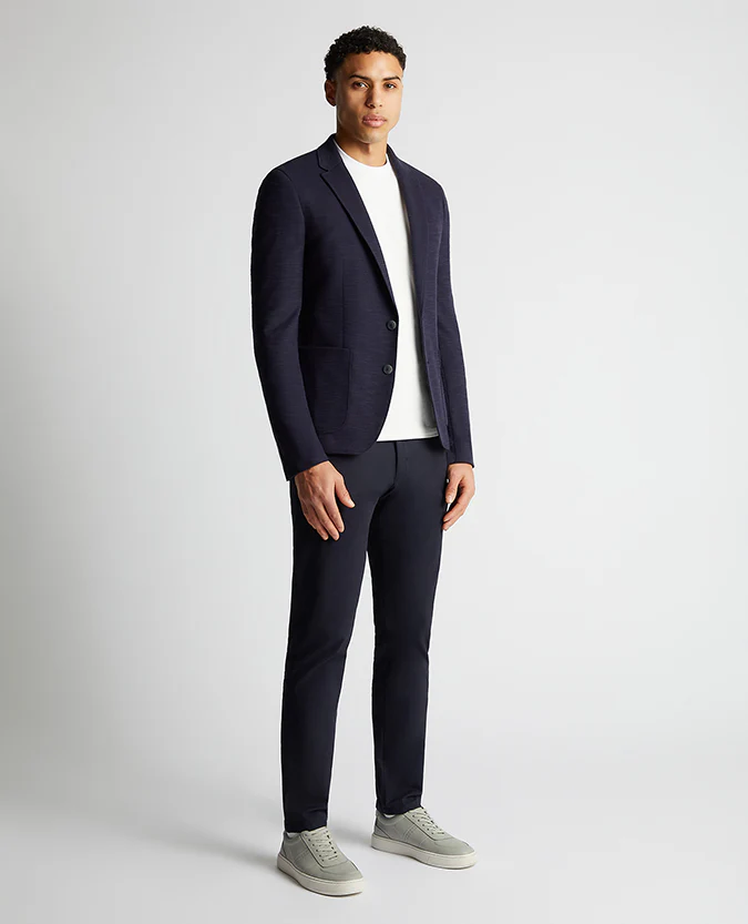 Slim Fit Cotton-Blend Stretch Jacket - Image 2