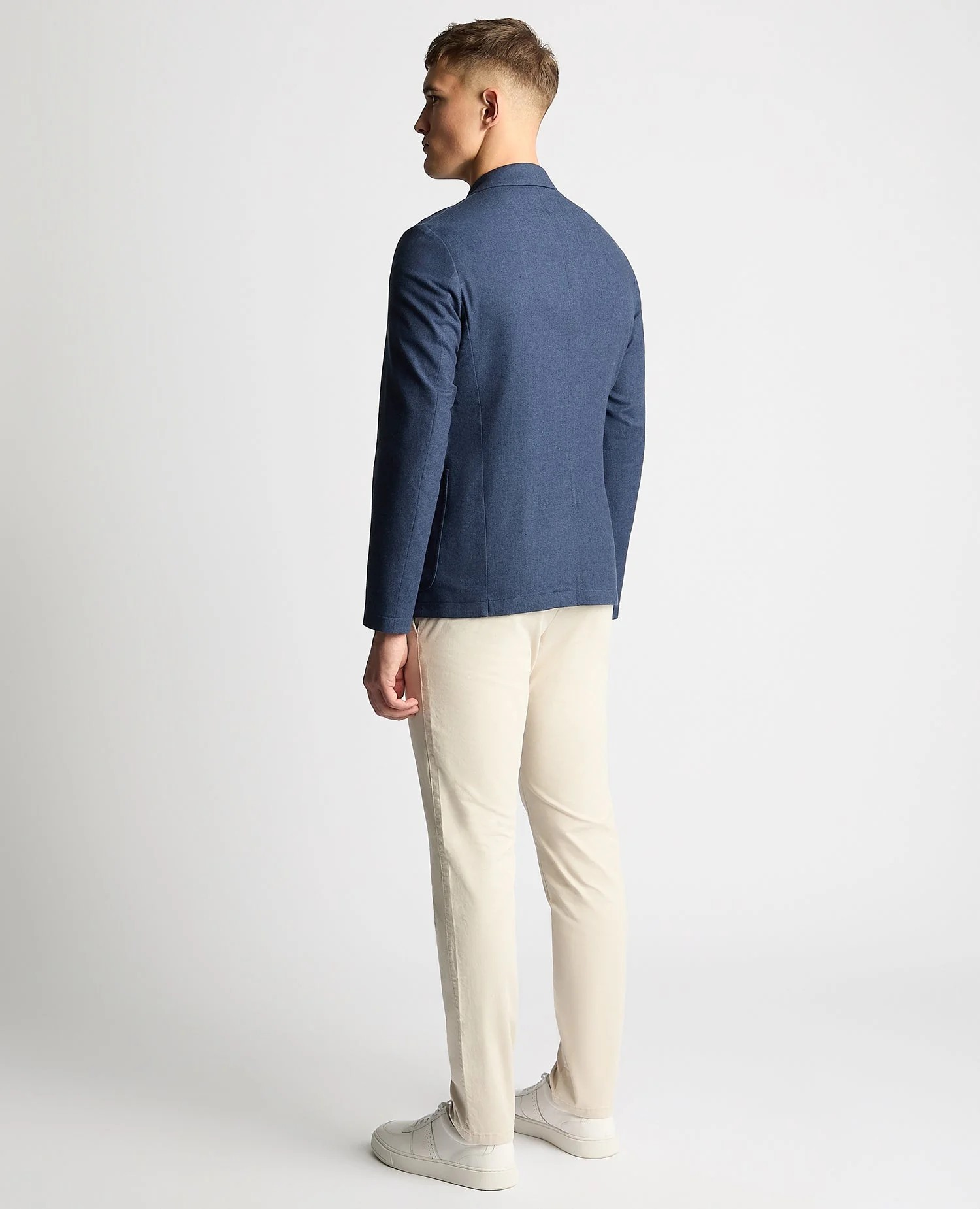 Slim Fit Cotton-Blend Stretch Jacket - Image 3