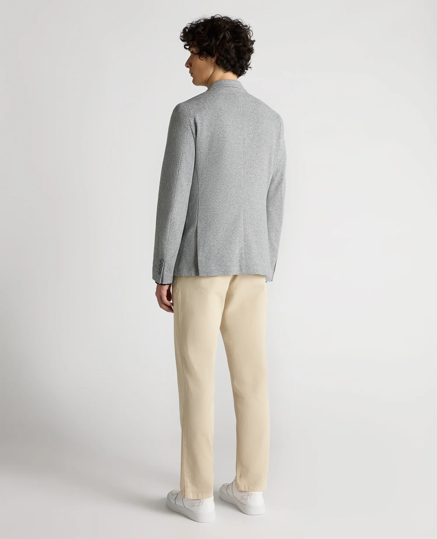 Slim Fit Cotton-Blend Stretch Jacket - Image 3