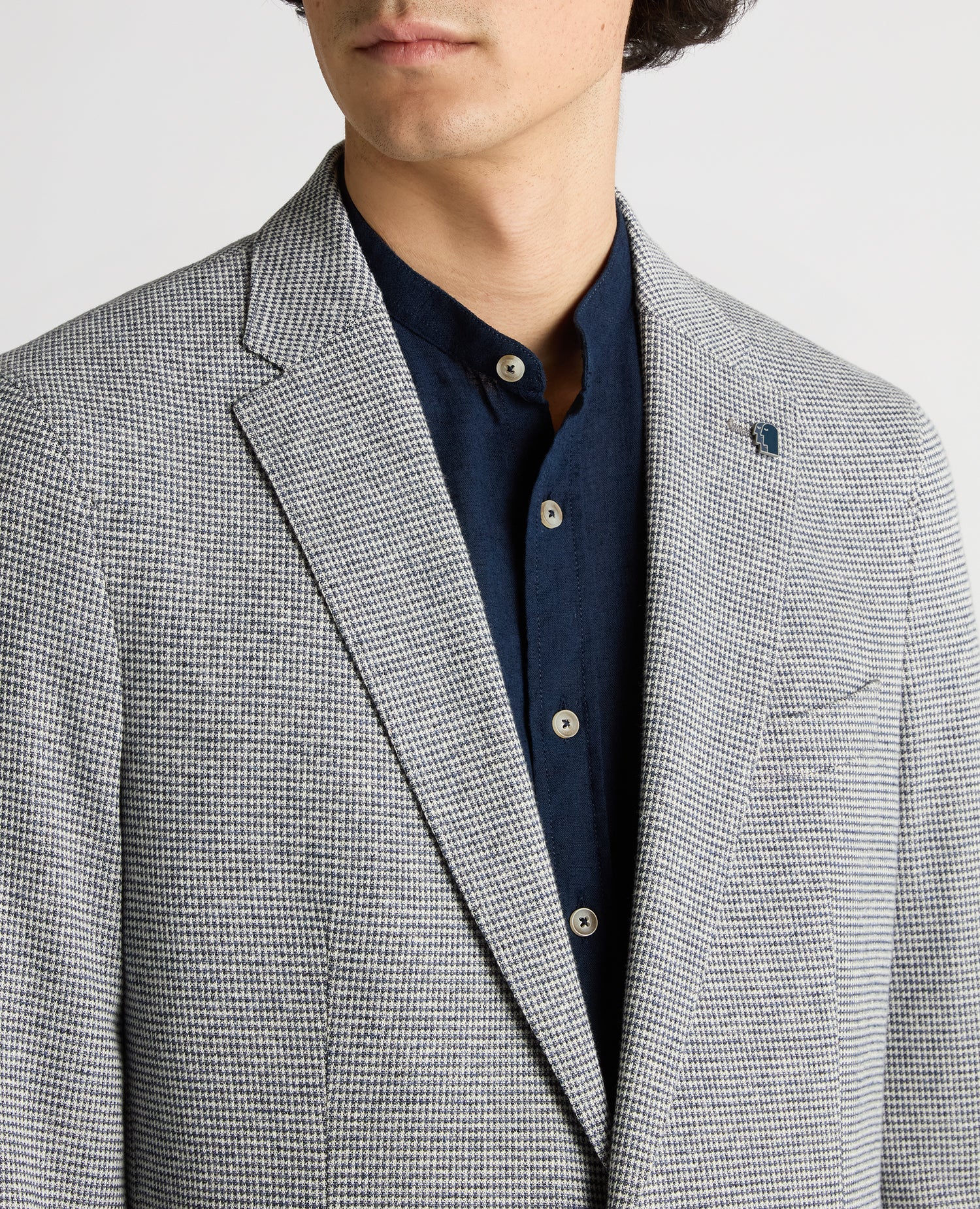 Slim Fit Cotton-Blend Stretch Jacket - Image 5