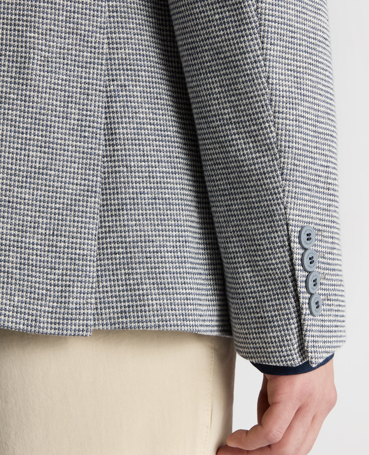 Slim Fit Cotton-Blend Stretch Jacket - Image 6