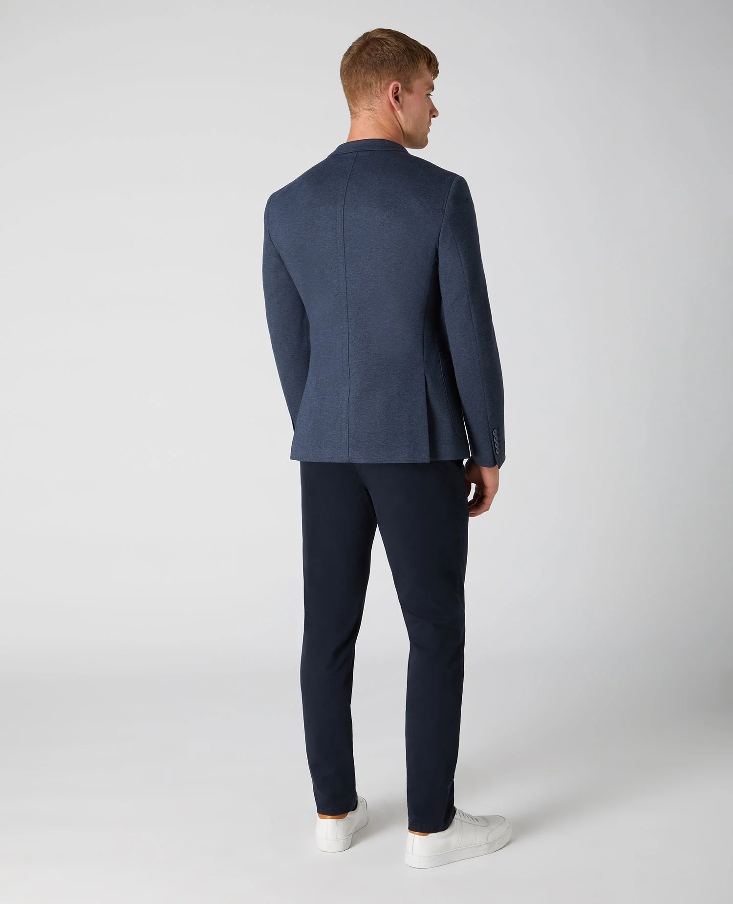 Slim Fit Cotton-Blend Stretch Jacket - Image 3