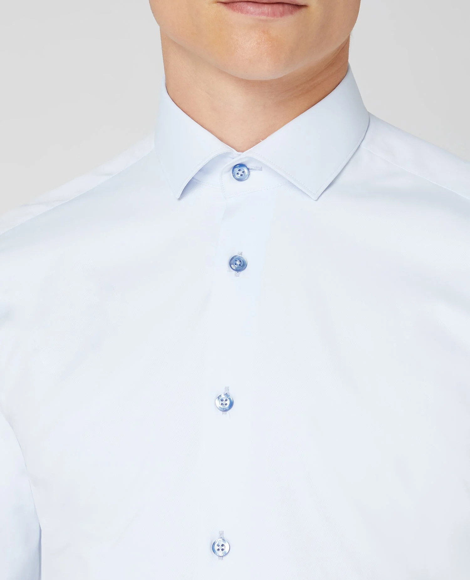 Slim Fit Cotton Stretch Shirt - Image 4
