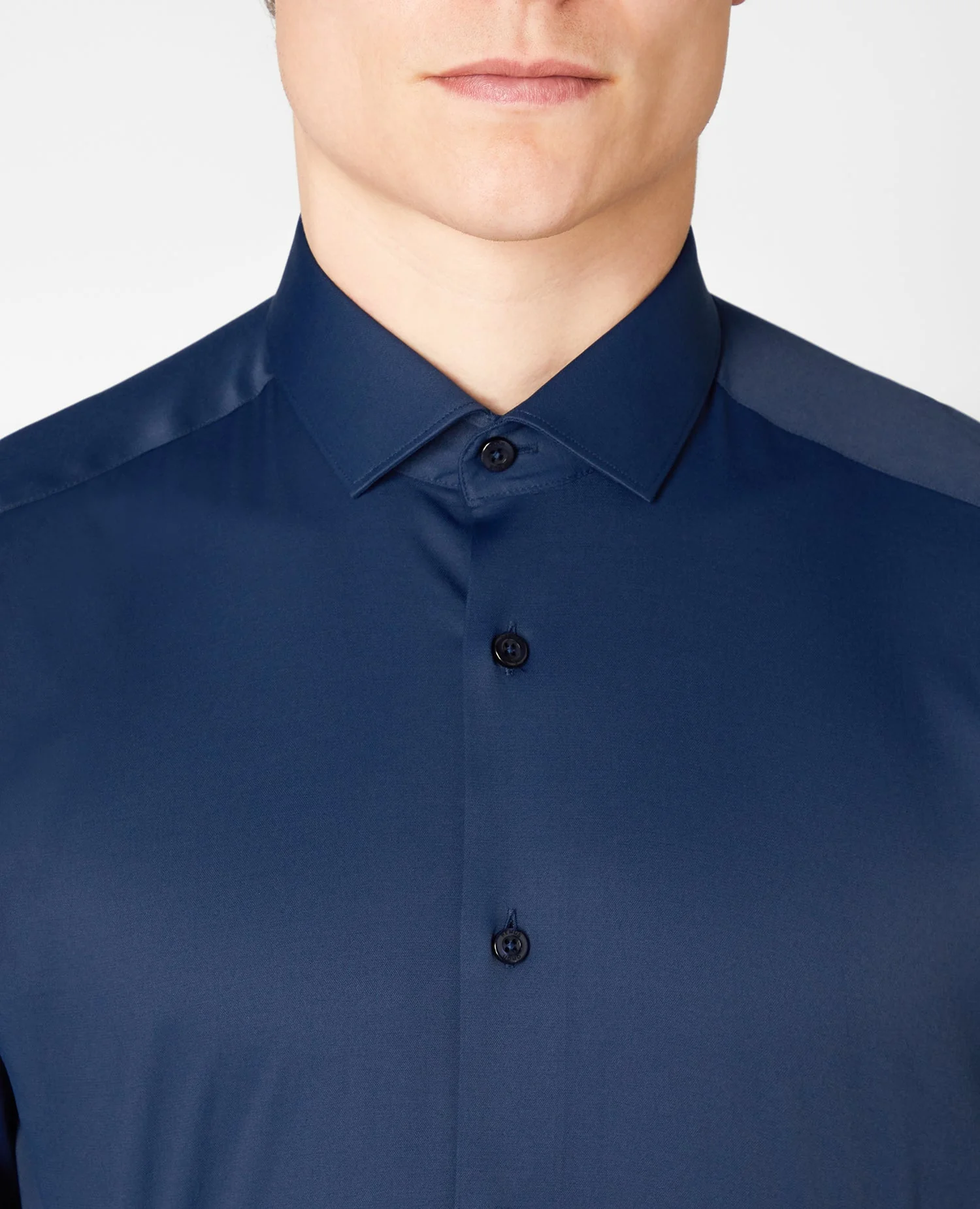 Slim Fit Cotton Stretch Shirt - Image 4
