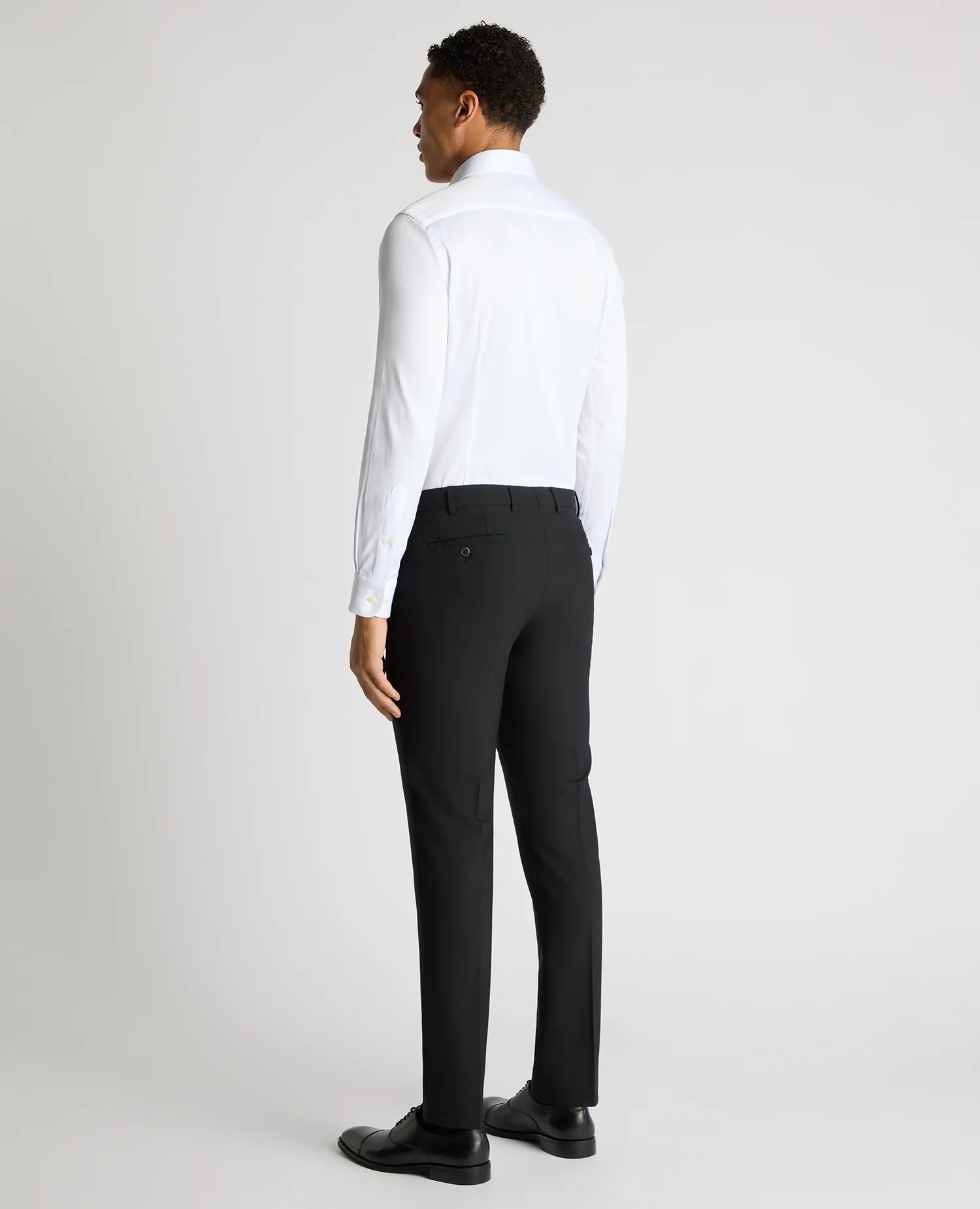 Slim Fit Contrast Detail Shirt - Image 3