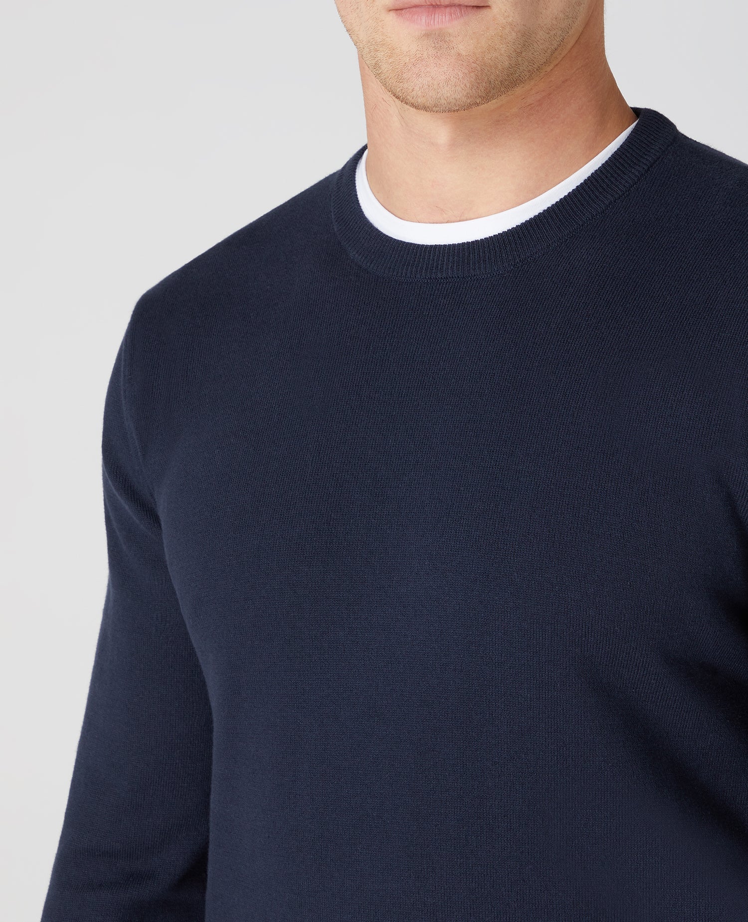 Slim Fit Cotton-Rich Sweater - Image 4