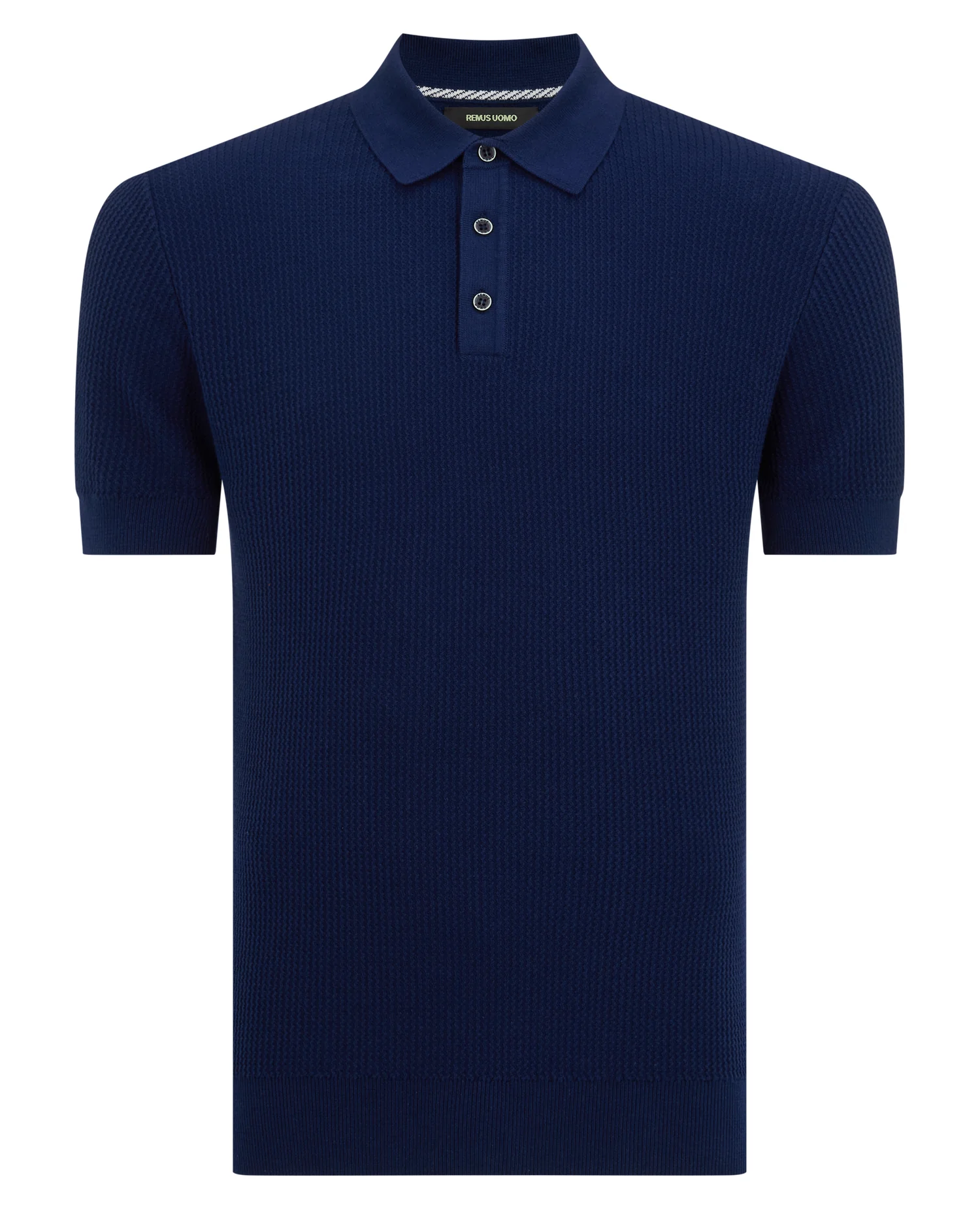 Knitted Cotton Polo Shirt - Image 6