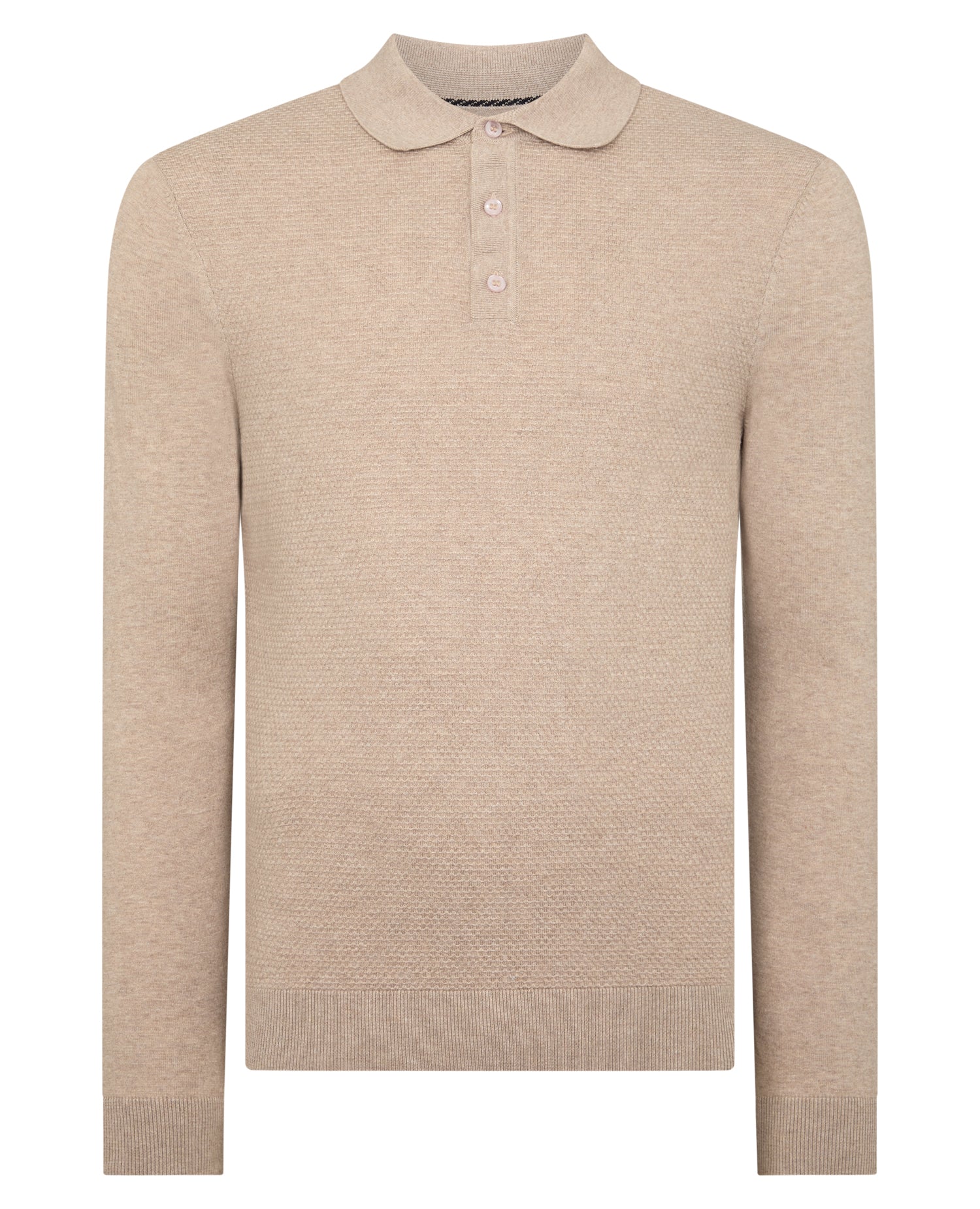 Slim Fit Cotton Knitted Polo - Image 6
