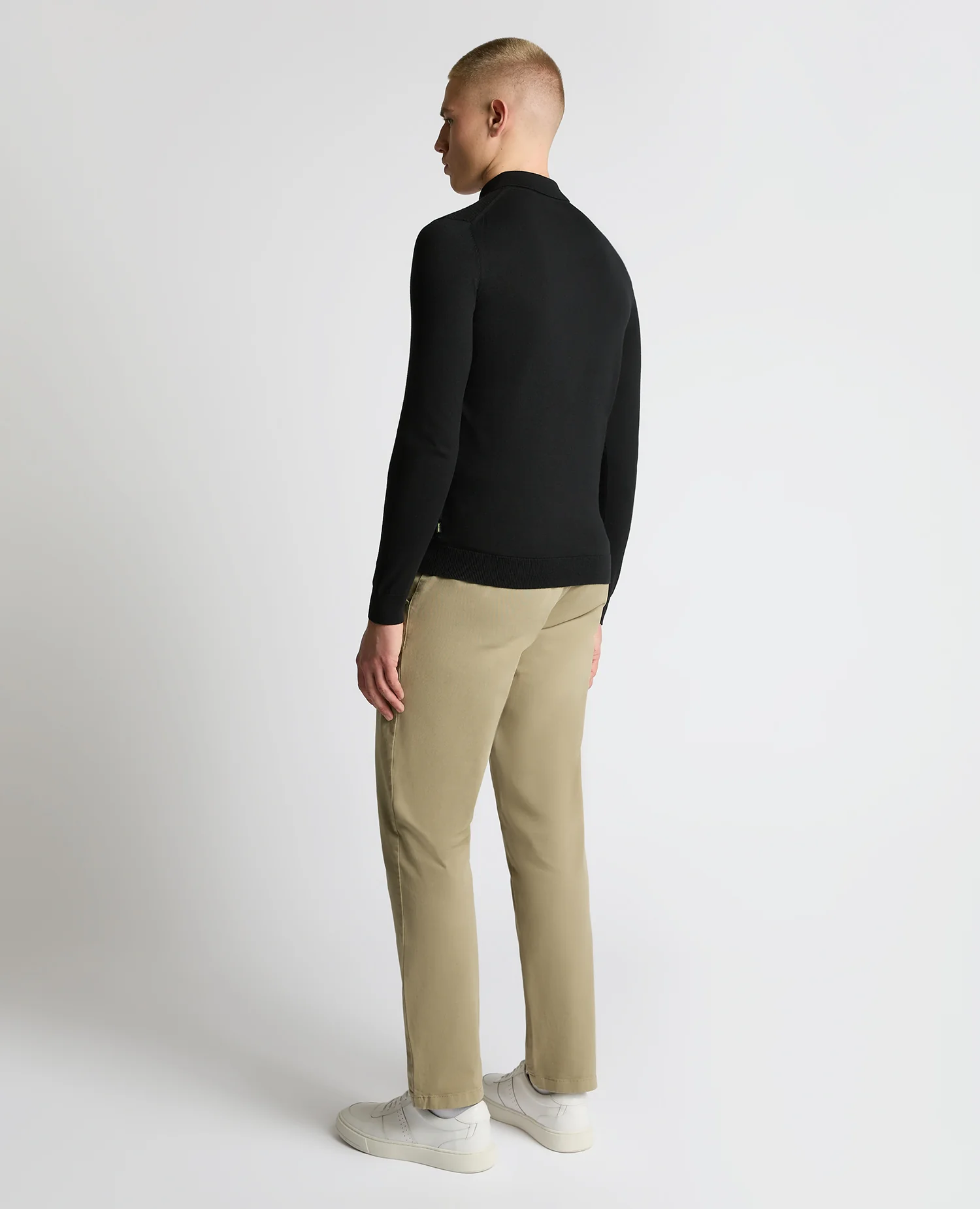 Cotton Interest Fabric Knit Polo - Image 4