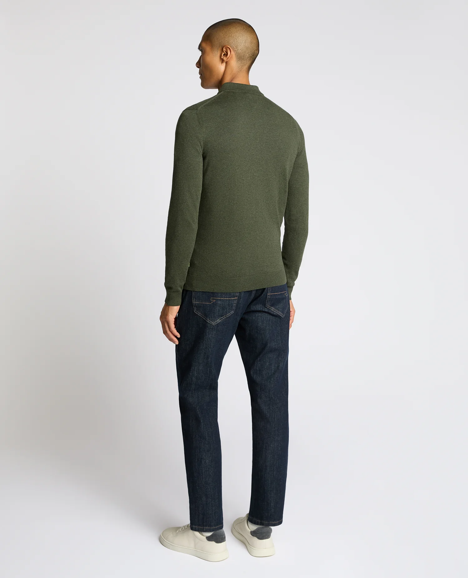 Cotton Interest Fabric Knit Polo - Image 3
