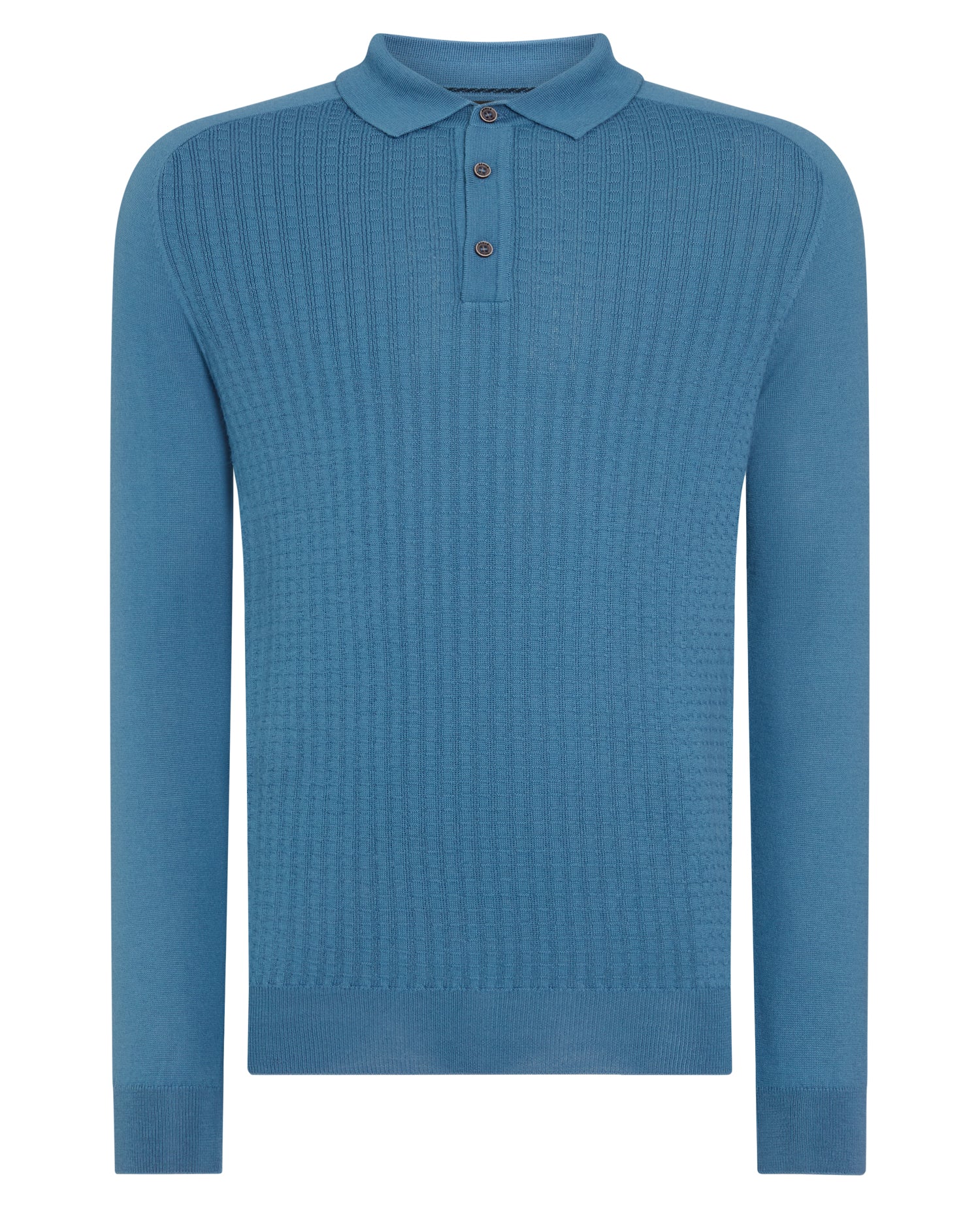 Merino Wool-Blend Knit Polo - Image 6