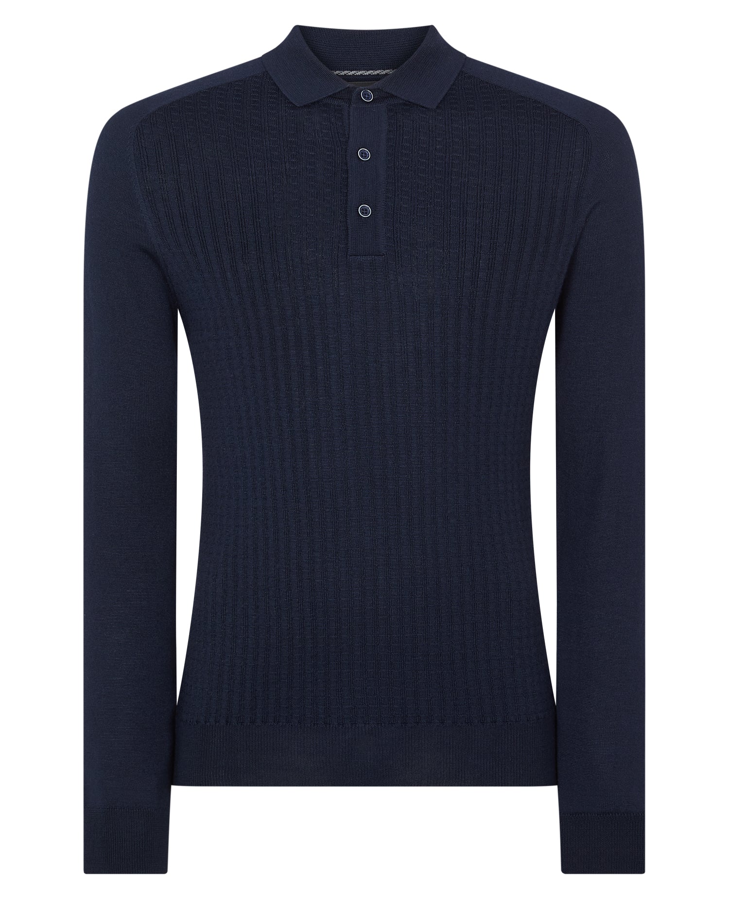 Merino Wool-Blend Knit Polo - Image 6