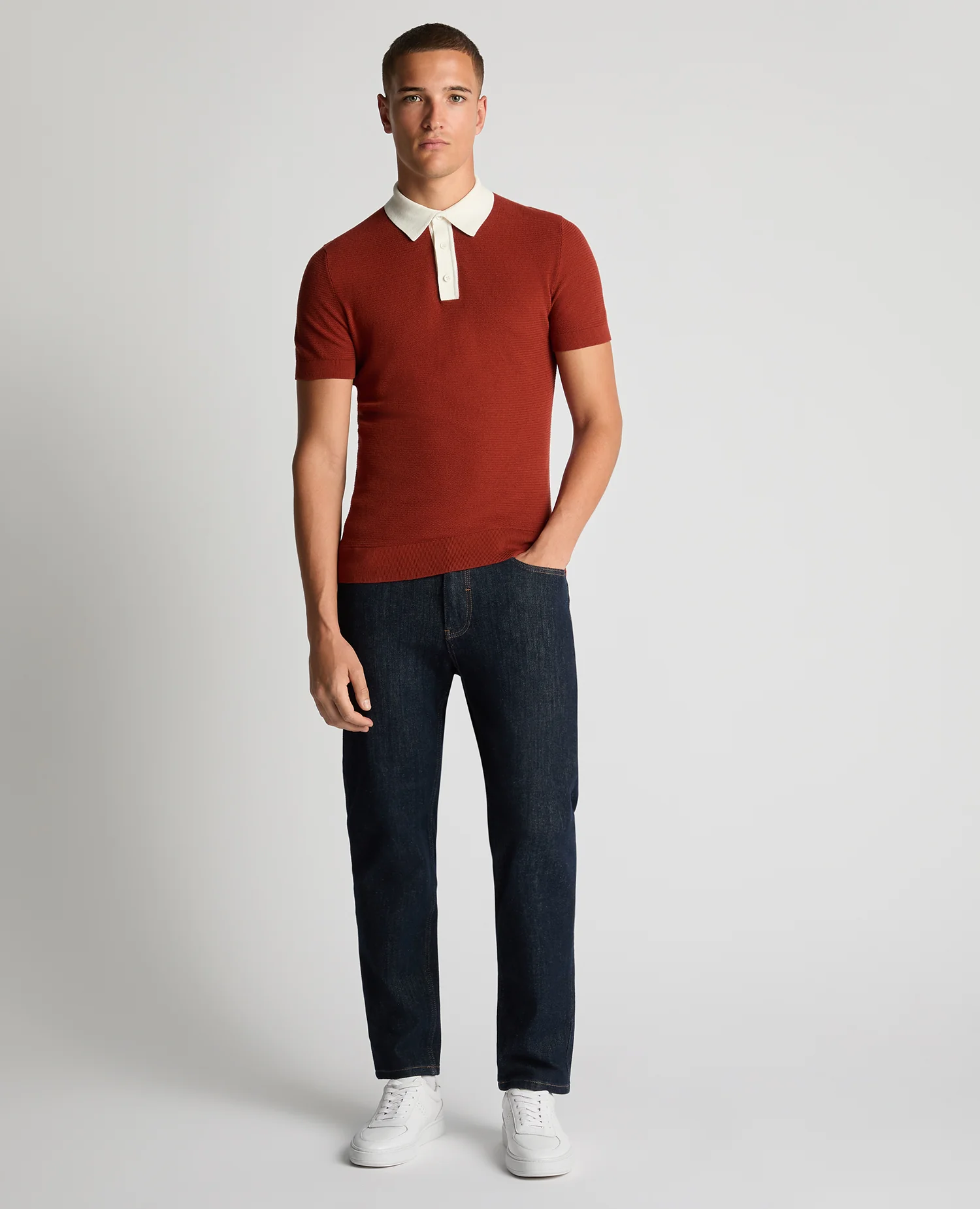 Slim Fit Cotton Polo Shirt - Image 2