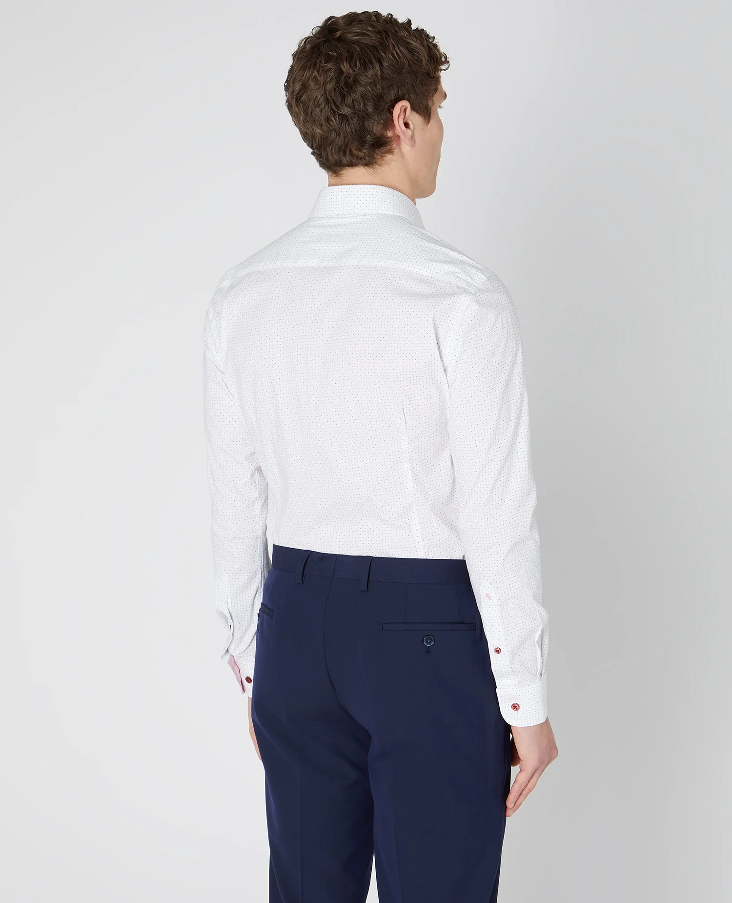 Slim Fit Cotton Print Shirt - Image 3