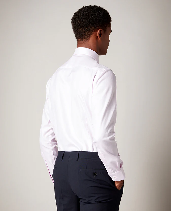 Slim Fit Oxford Cotton Shirt - Image 4